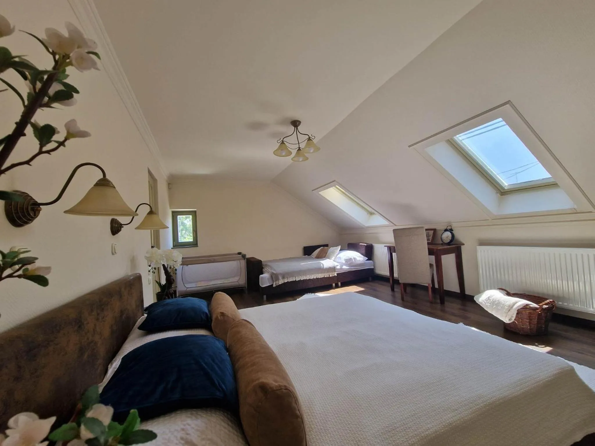 Bed in Jókai Apartment