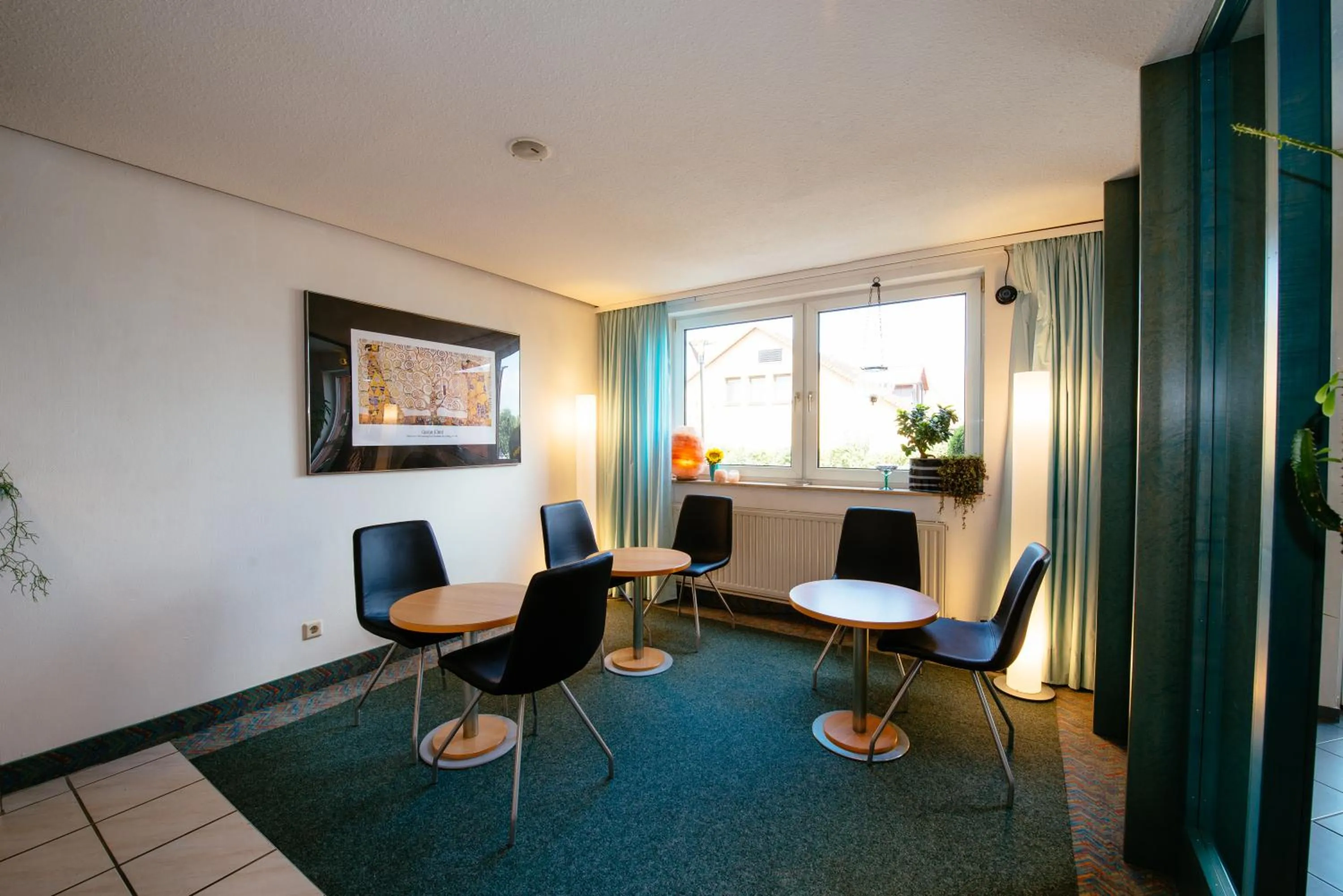 Seating area in Hotel Residenz
