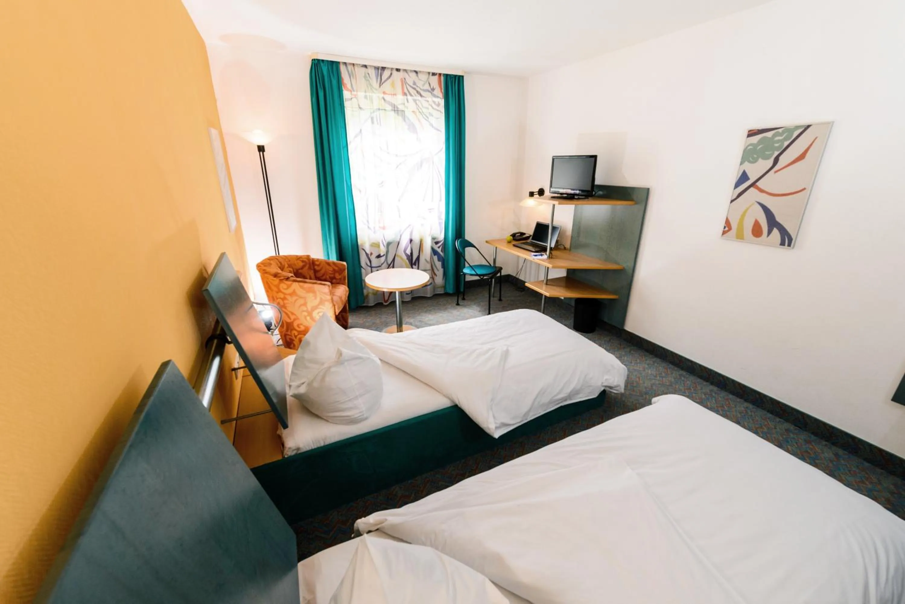 Bed in Hotel Residenz