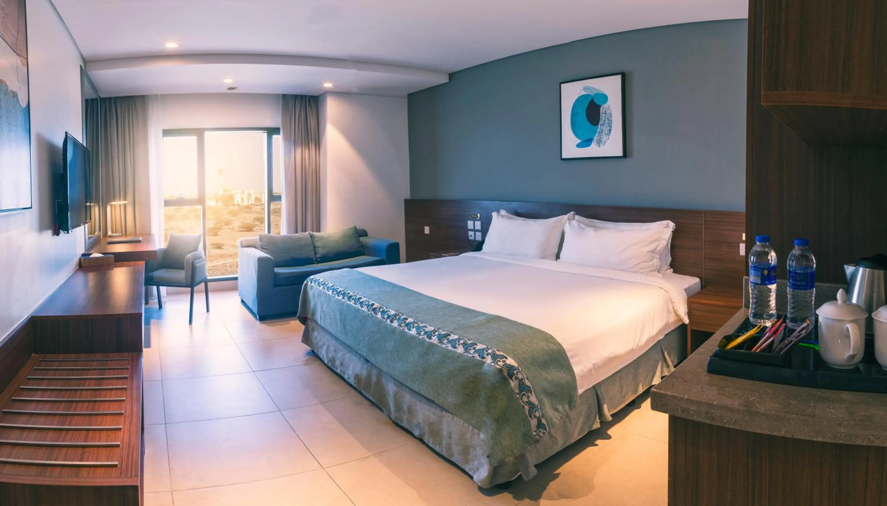 Bedroom, Bed in Boulevard Oman Hotel