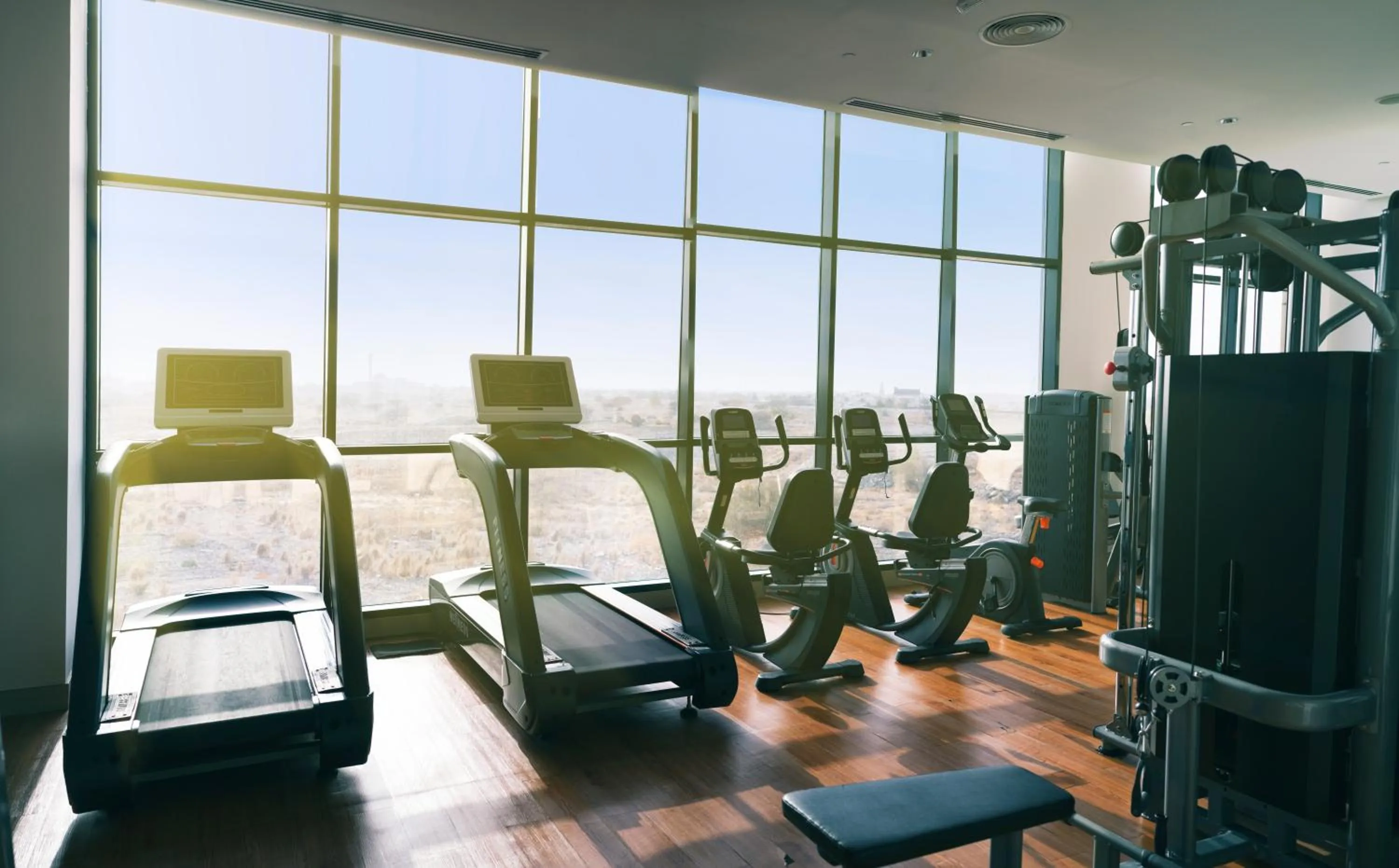 Fitness centre/facilities in Boulevard Oman Hotel