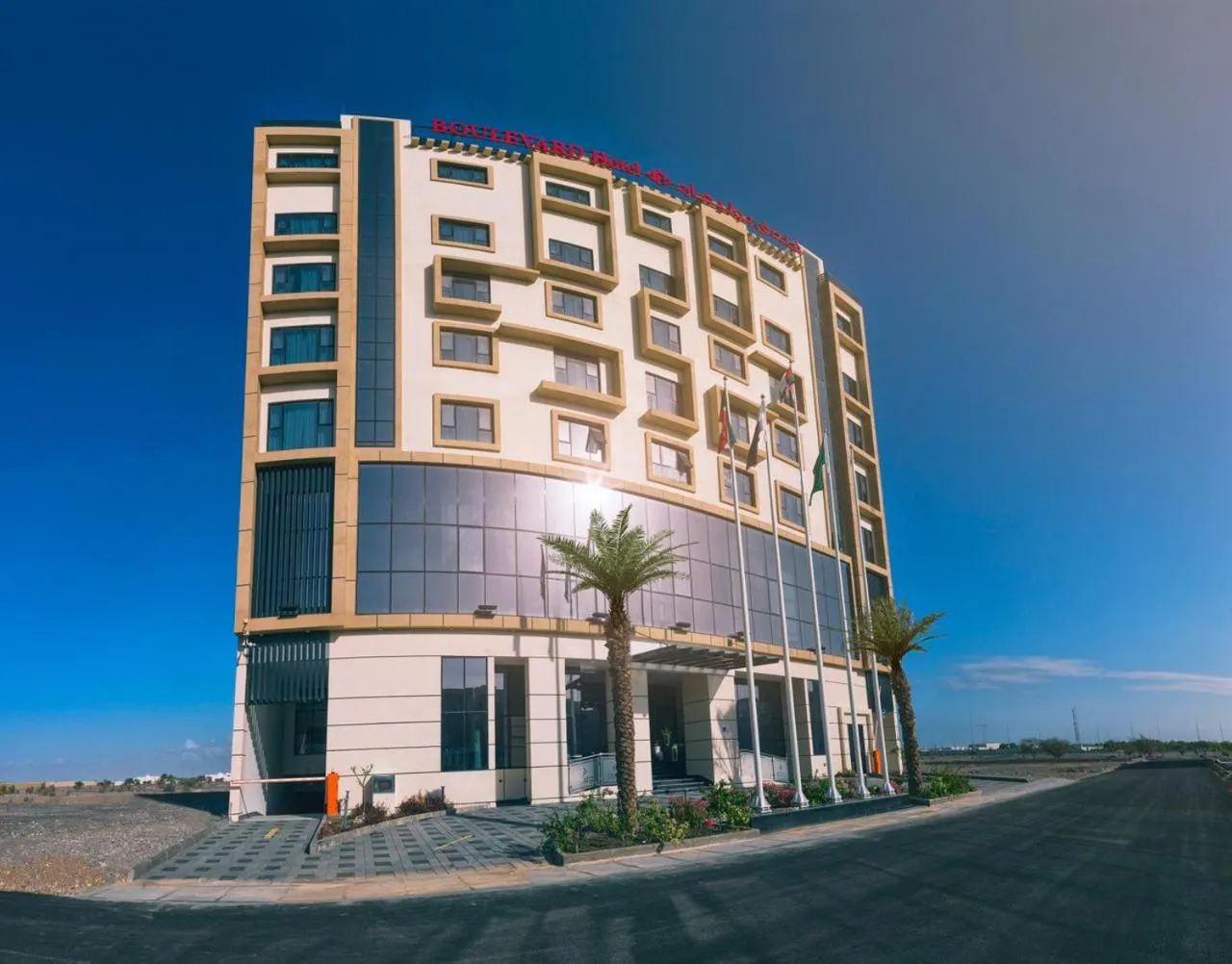 Property building in Boulevard Oman Hotel