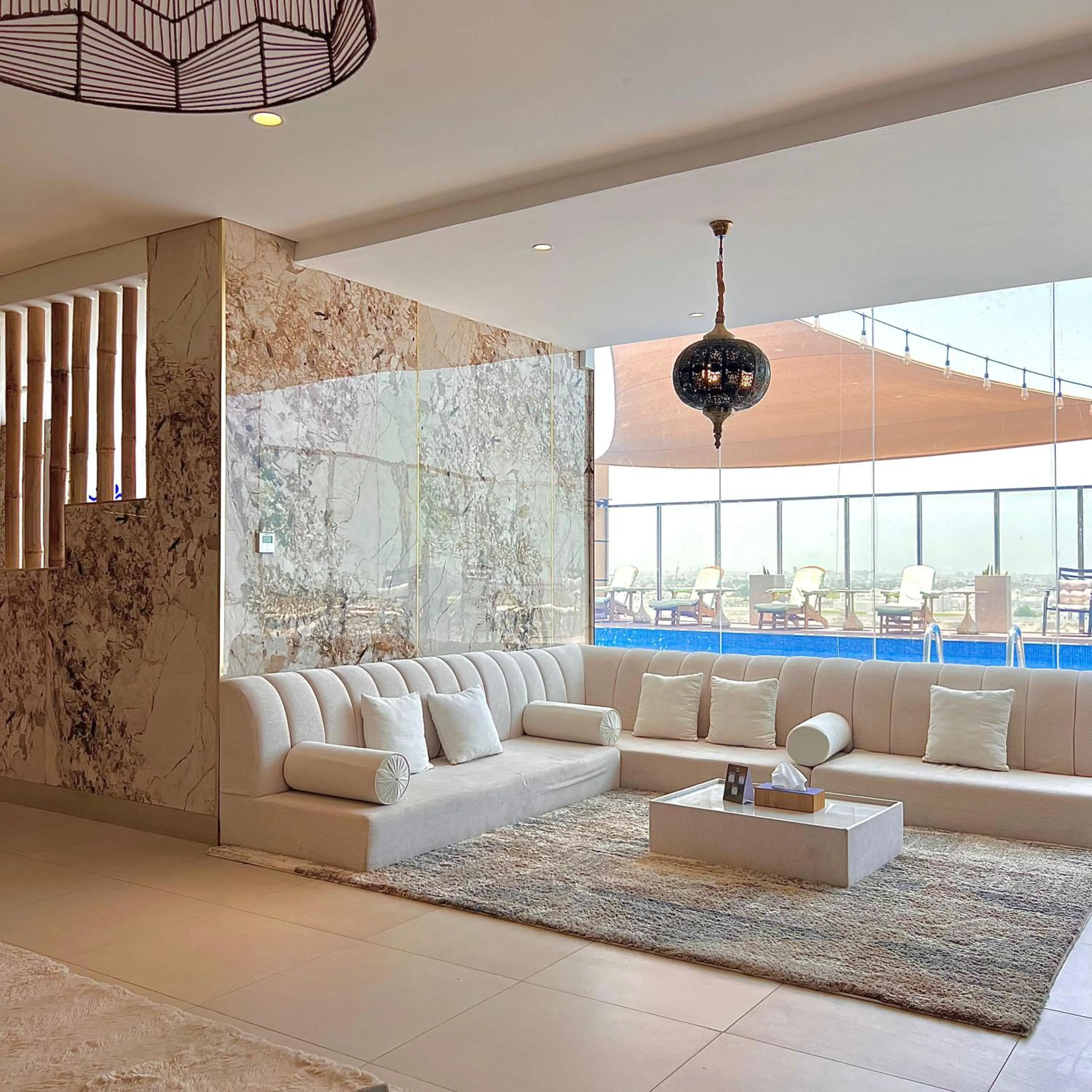 Lounge or bar in Boulevard Oman Hotel