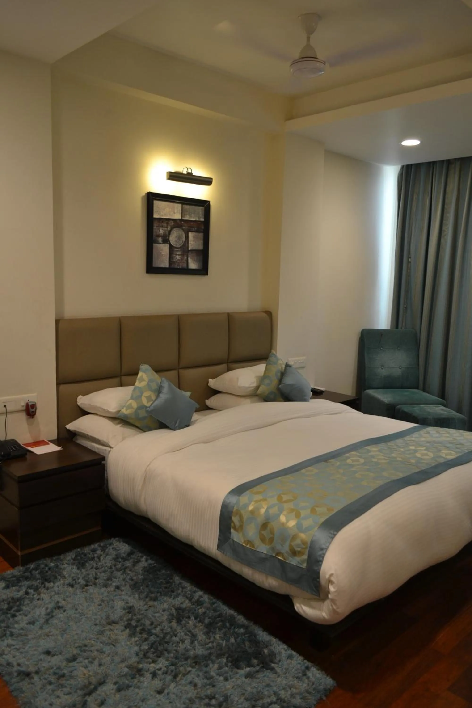 Bedroom, Bed in Sobti Continental Bareilly