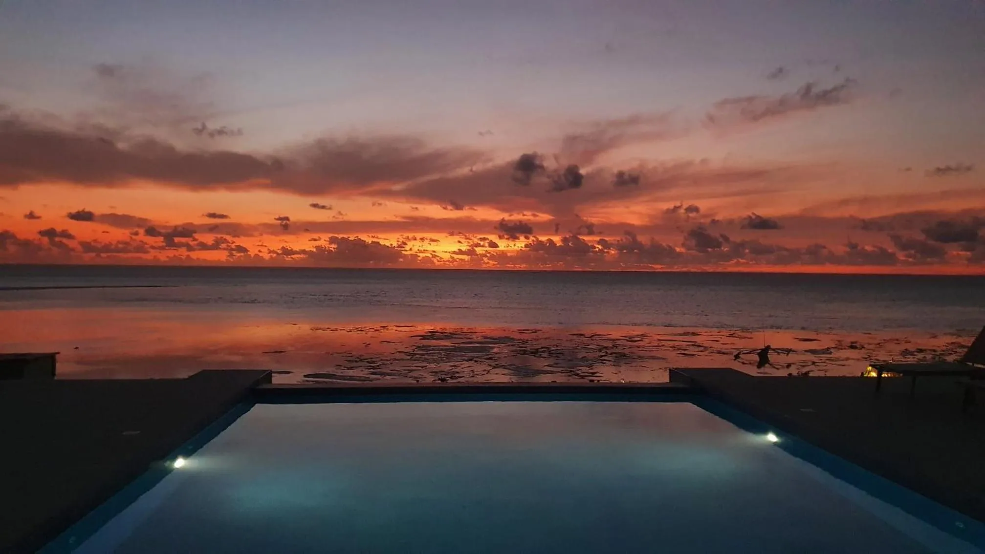 Swimming pool in Villa Bluu