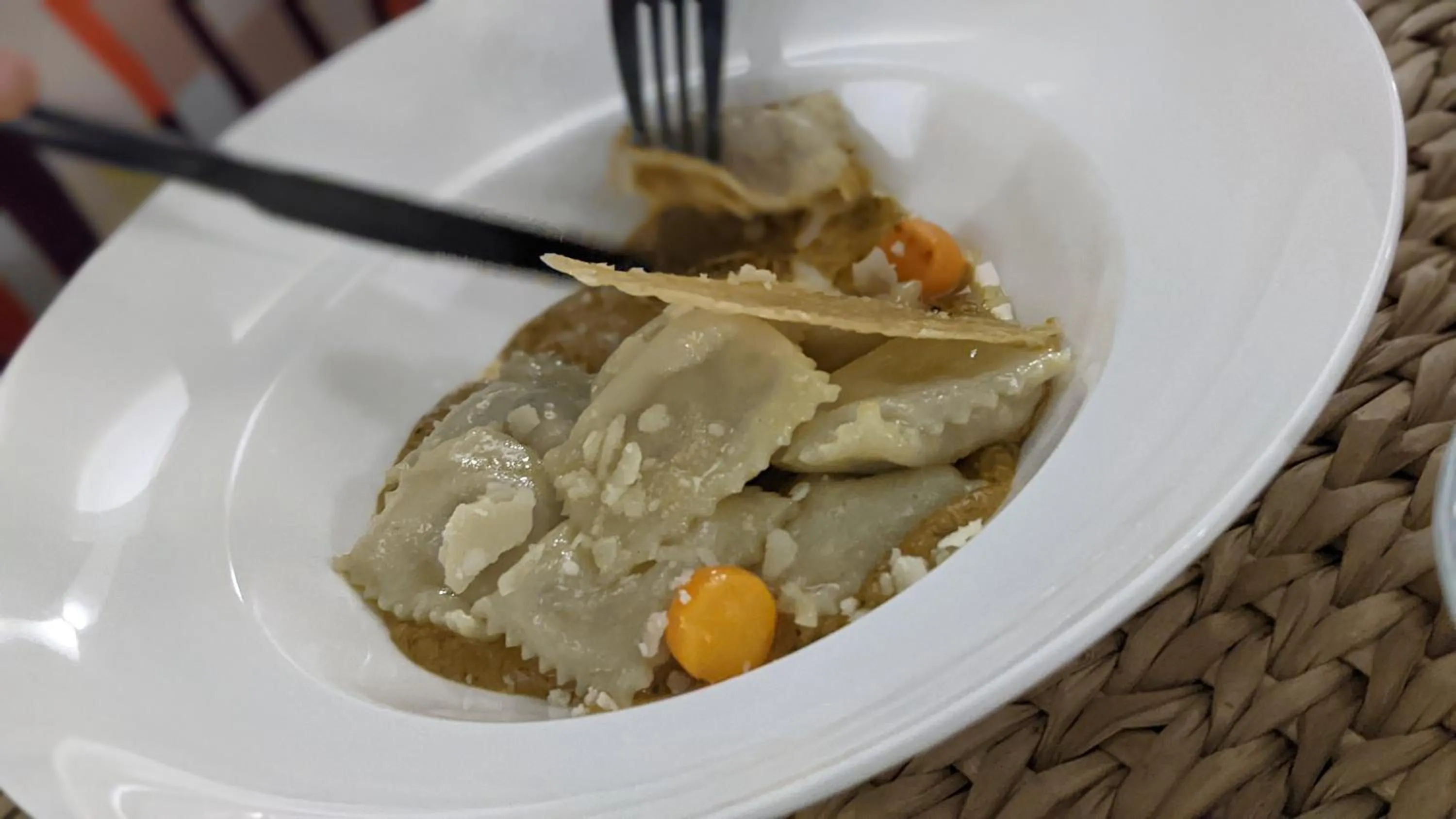 Food close-up in Villa Bluu