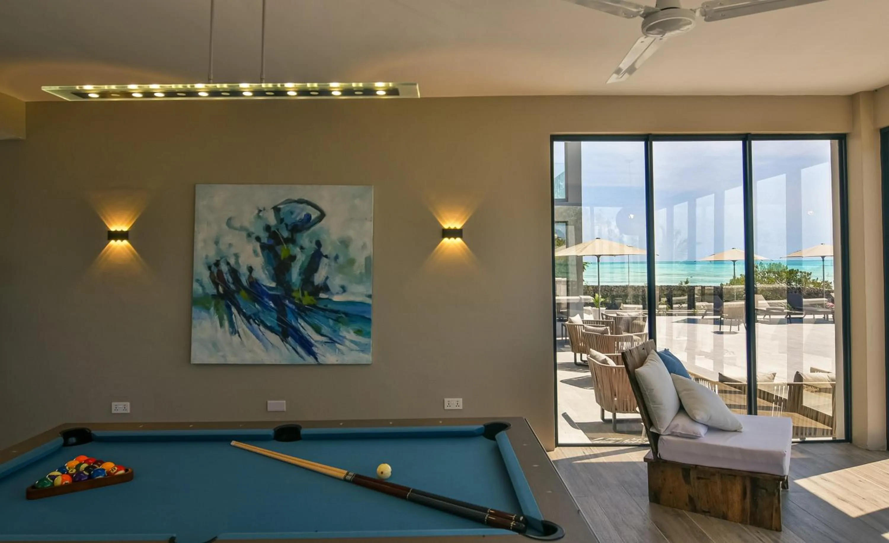 Billiard in Villa Bluu