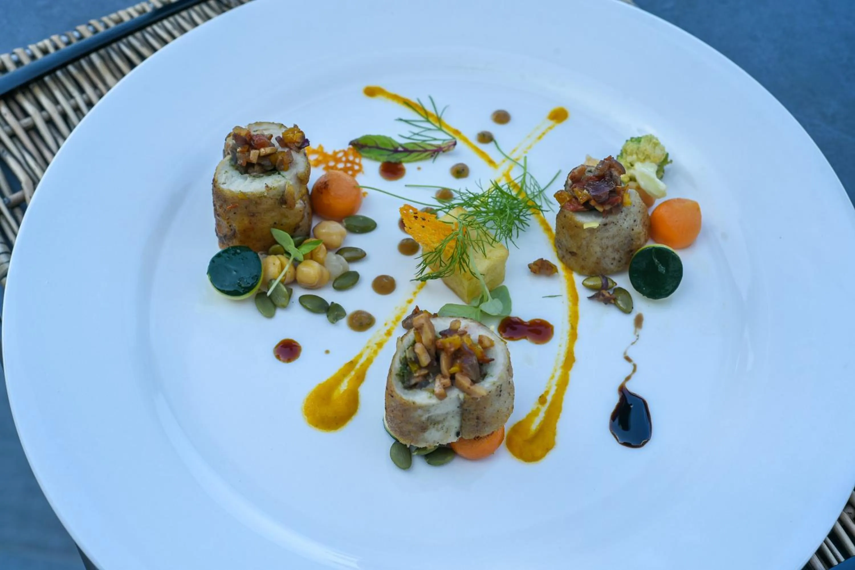 Food and drinks in Villa Bluu