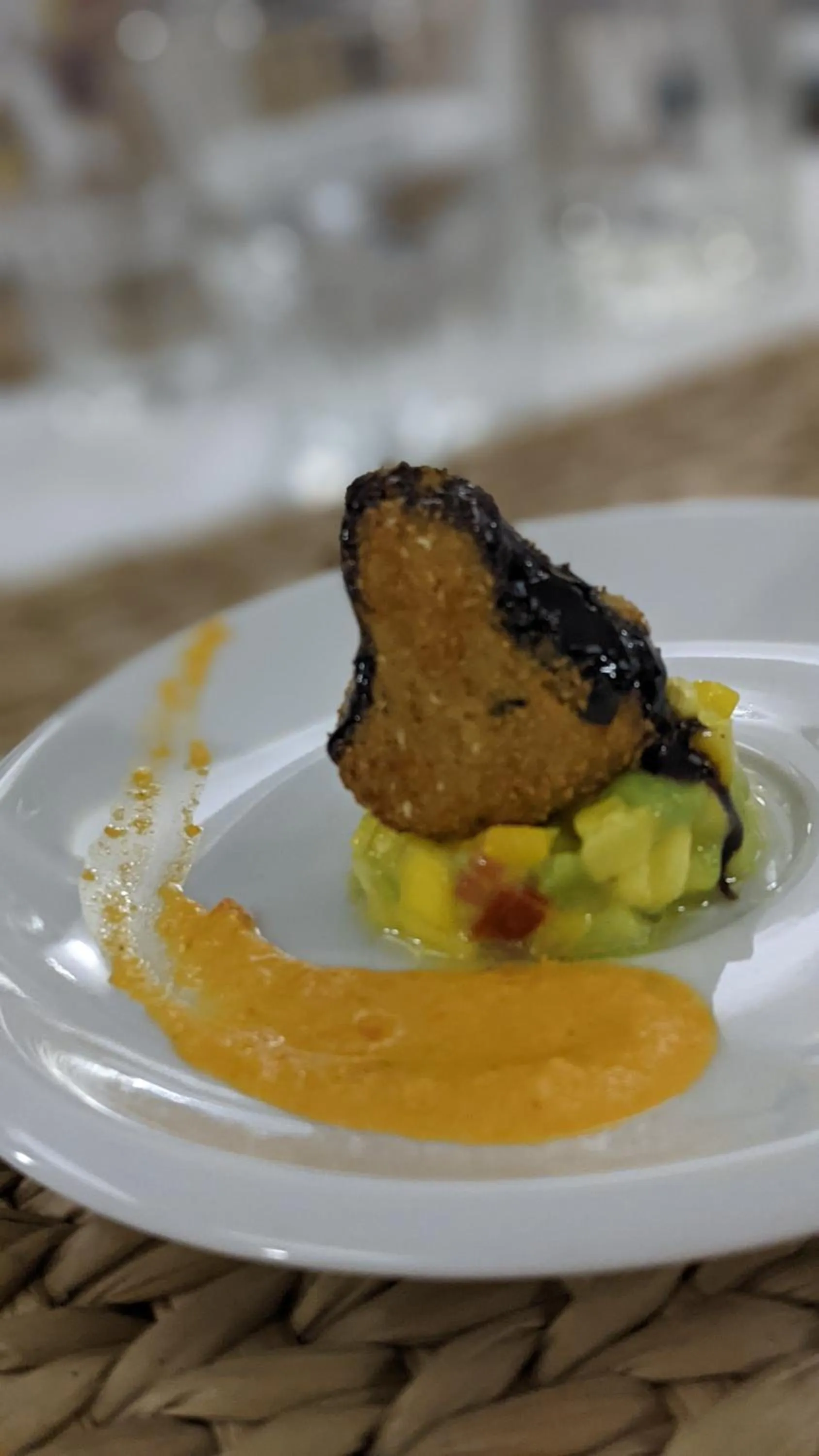 Food close-up in Villa Bluu