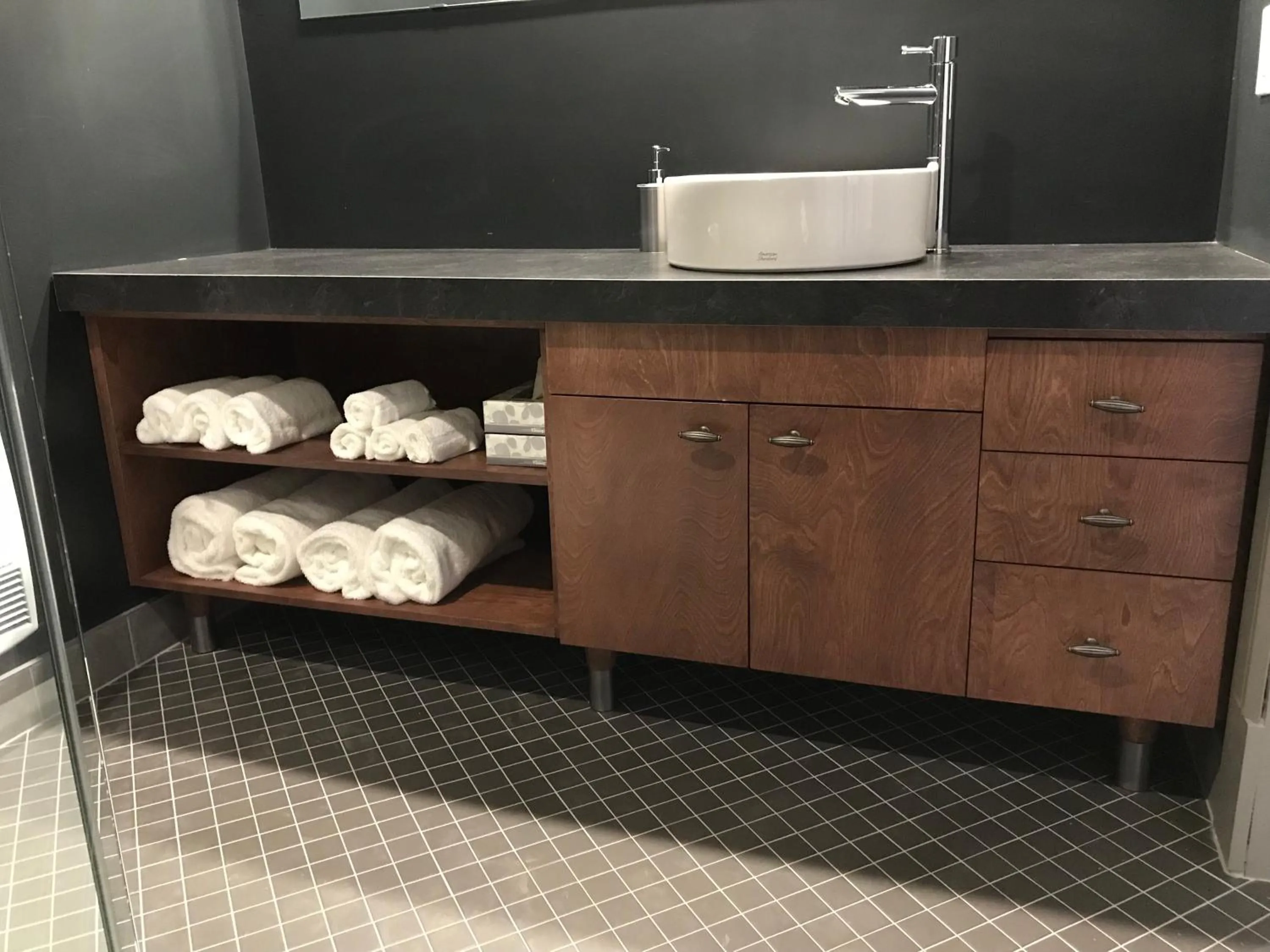 Bathroom in Motel Le Martinet