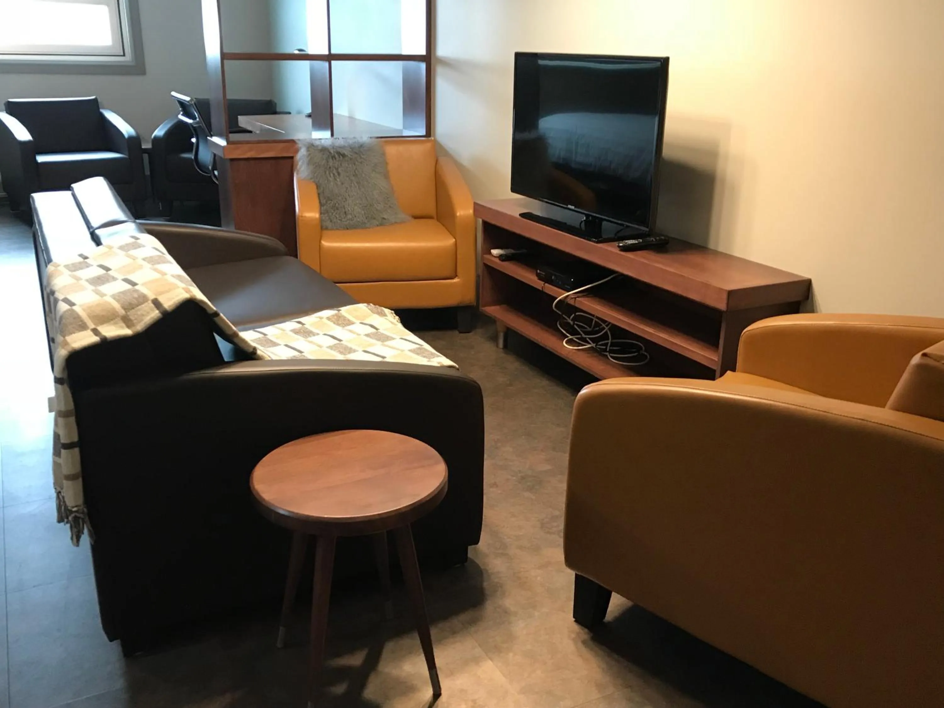 Living room in Motel Le Martinet