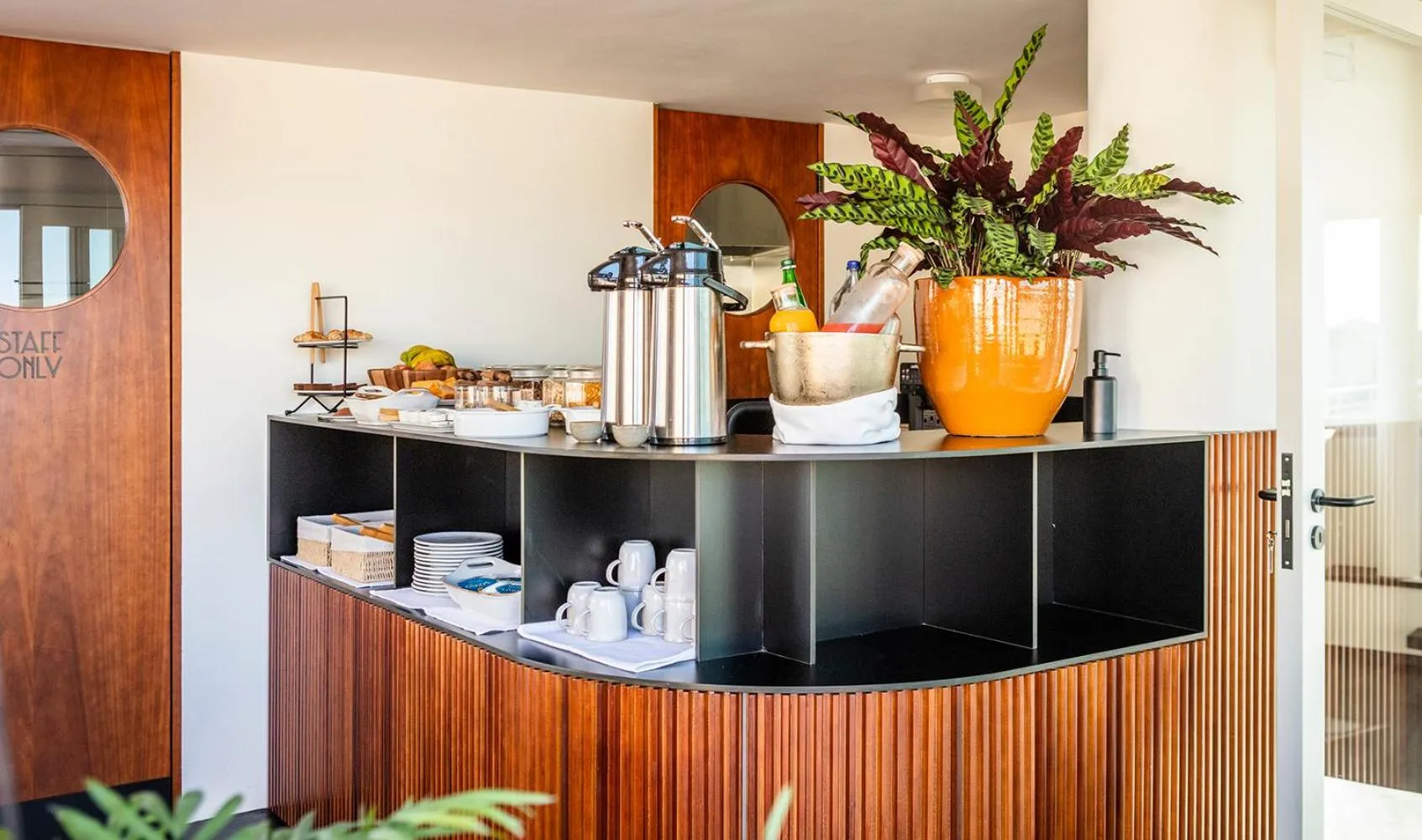 Buffet breakfast in Ceuta Terrace Suites