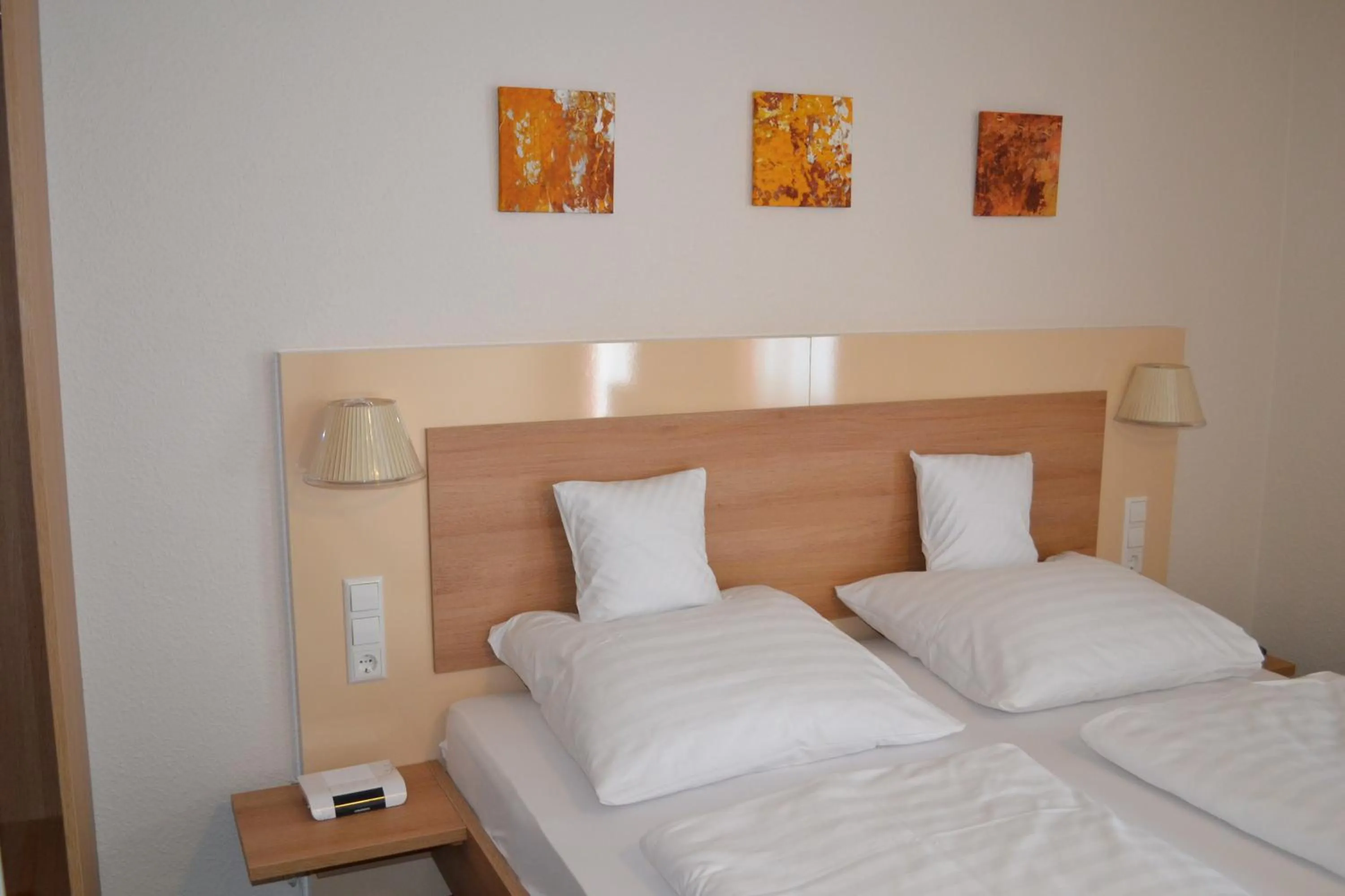 Decorative detail, Bed in Die Krone am Fluss - Landhotel Sindringen