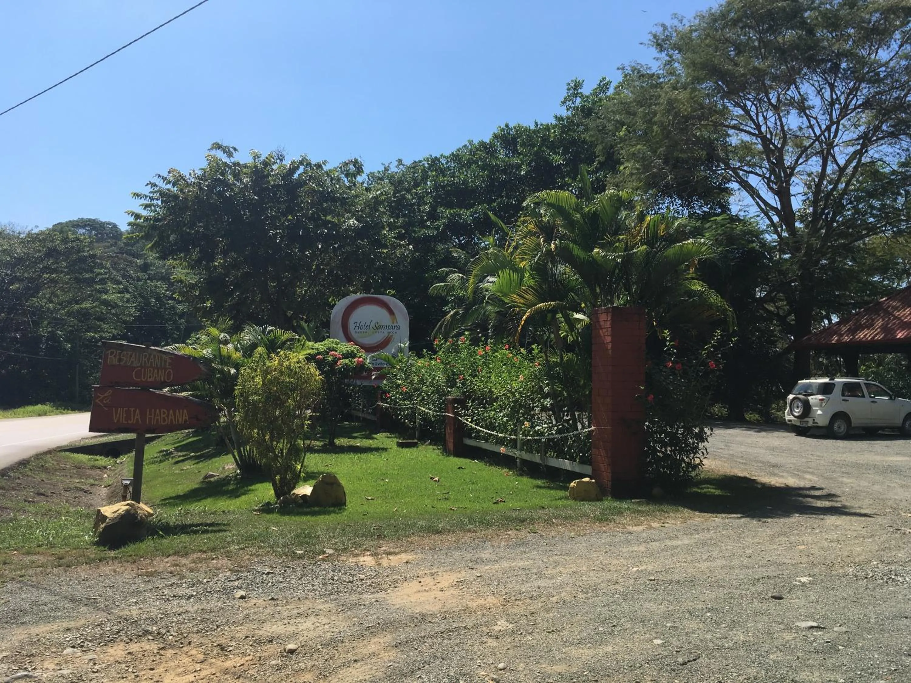 Facade/entrance in Hotel Samsara