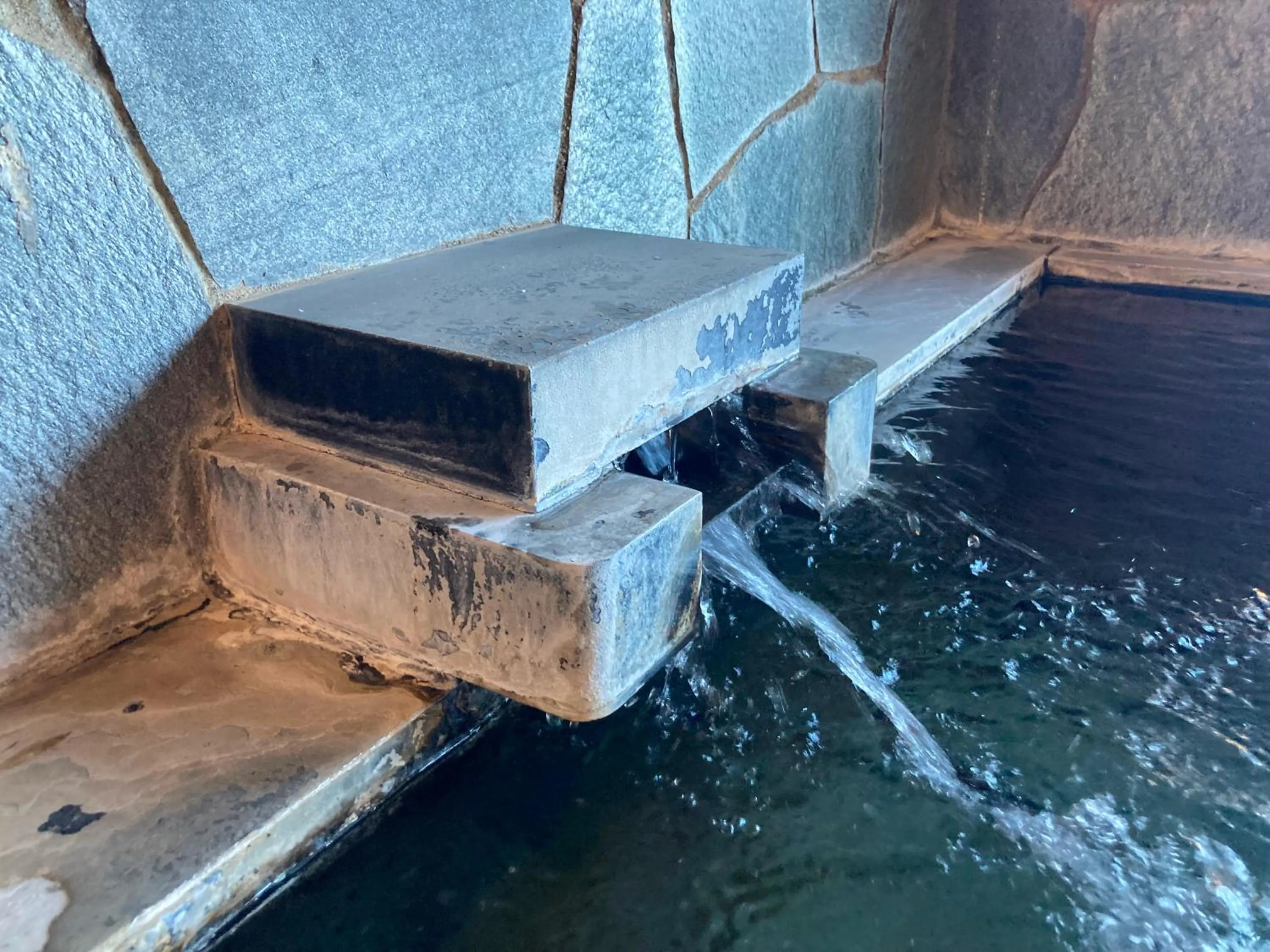 Open Air Bath in Hotel Kimiyoshi