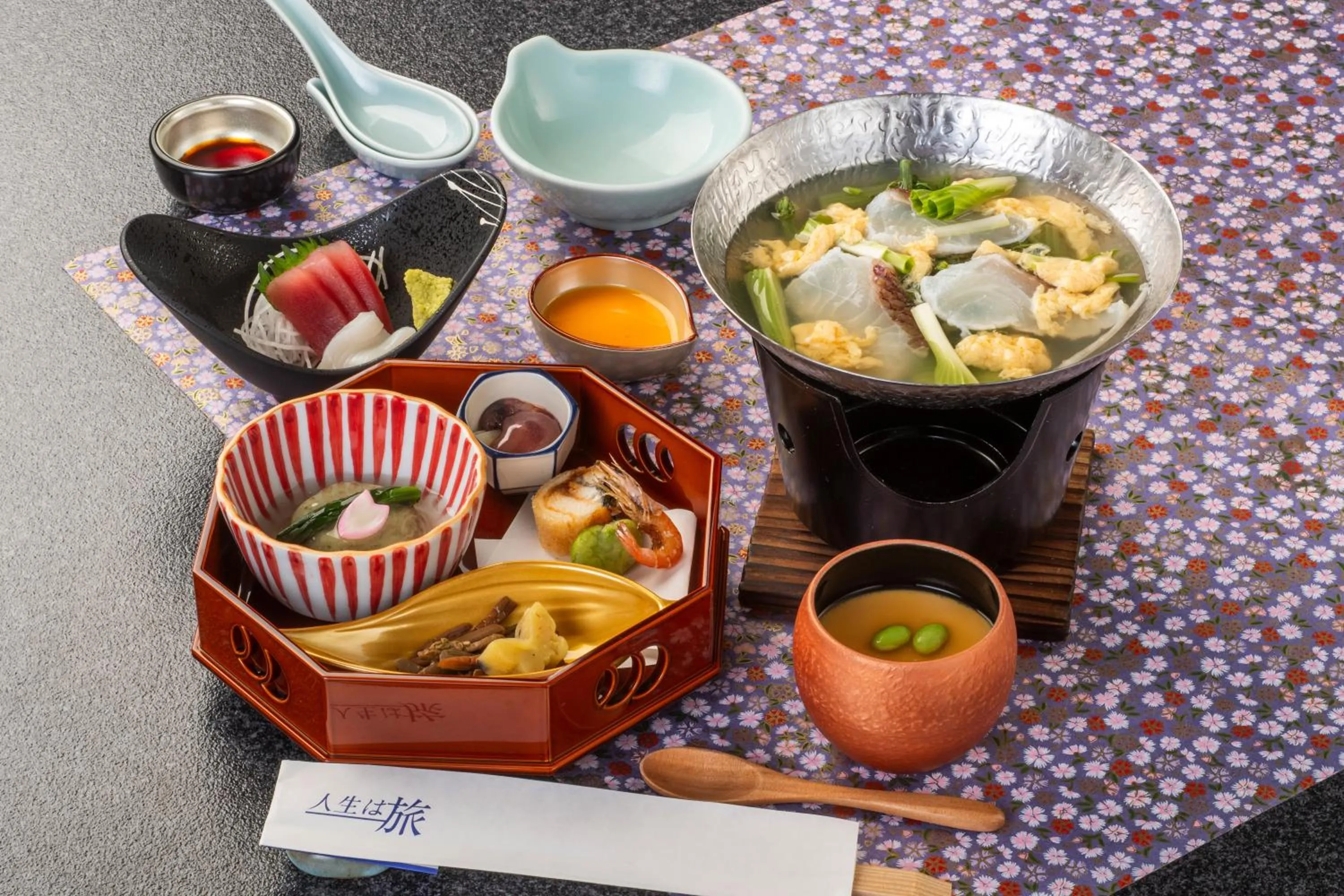 Dinner in Hotel Kimiyoshi