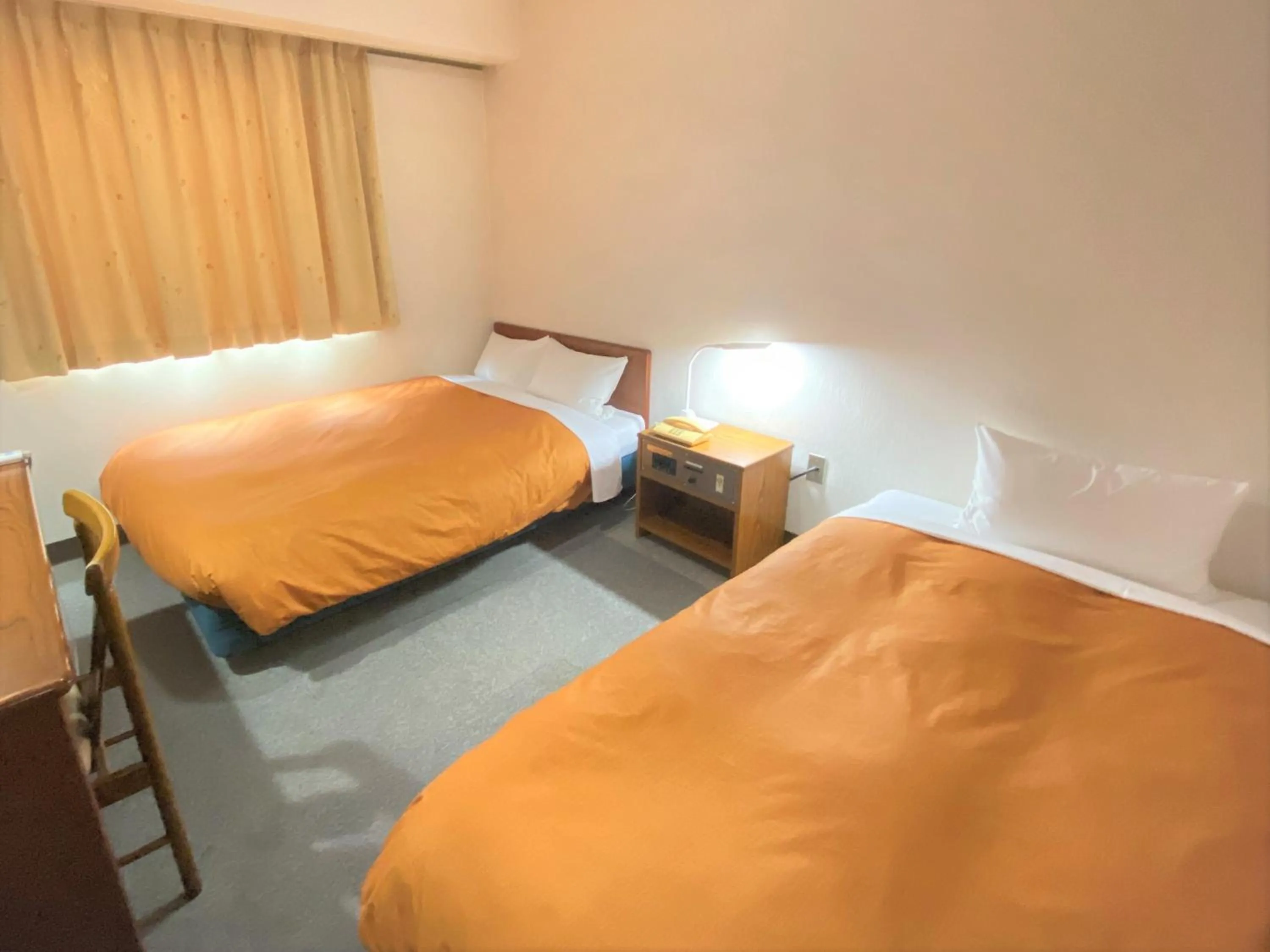 Bed in Hotel 1-2-3 Kokura