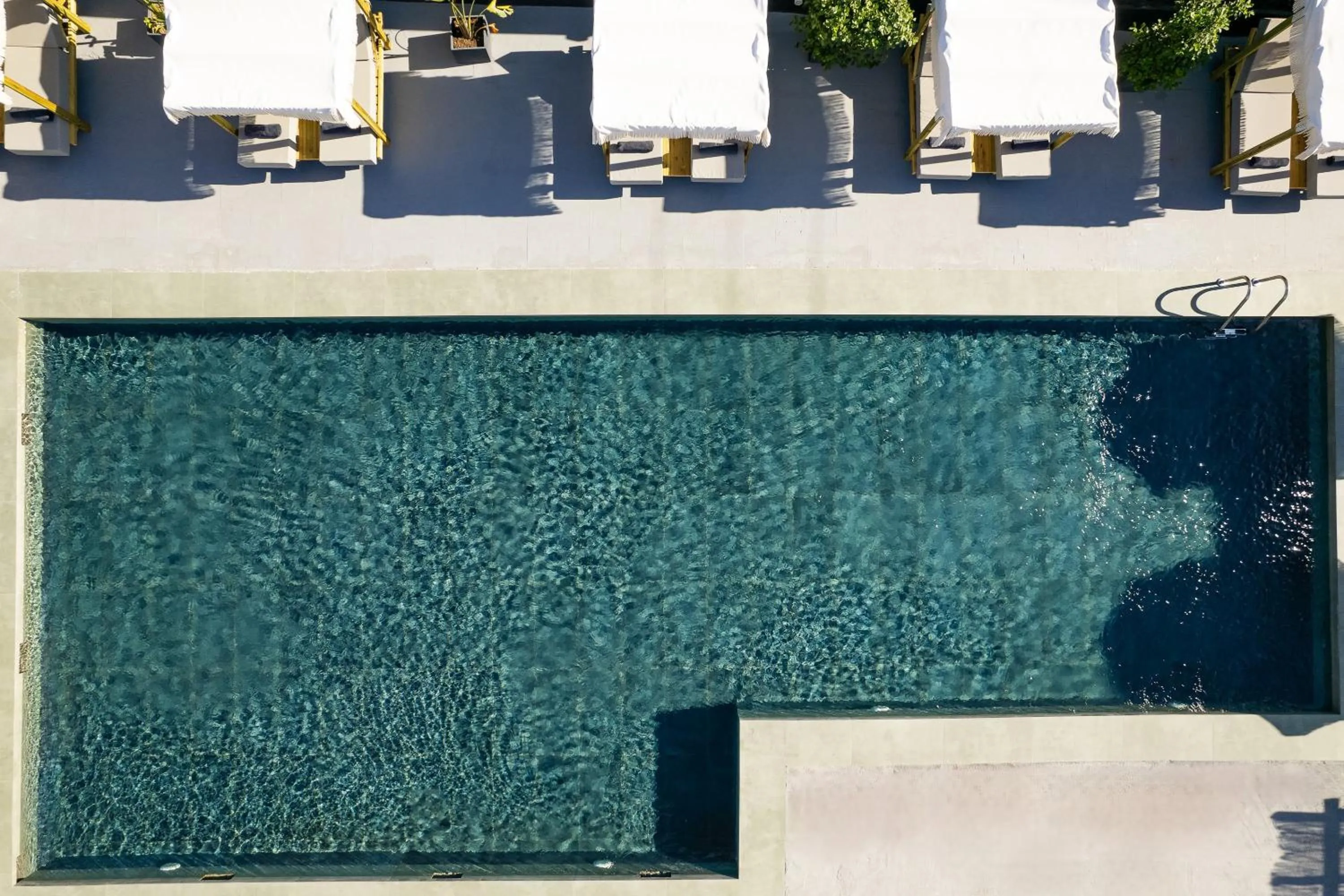 Swimming pool in The Noverian Bios Santorini