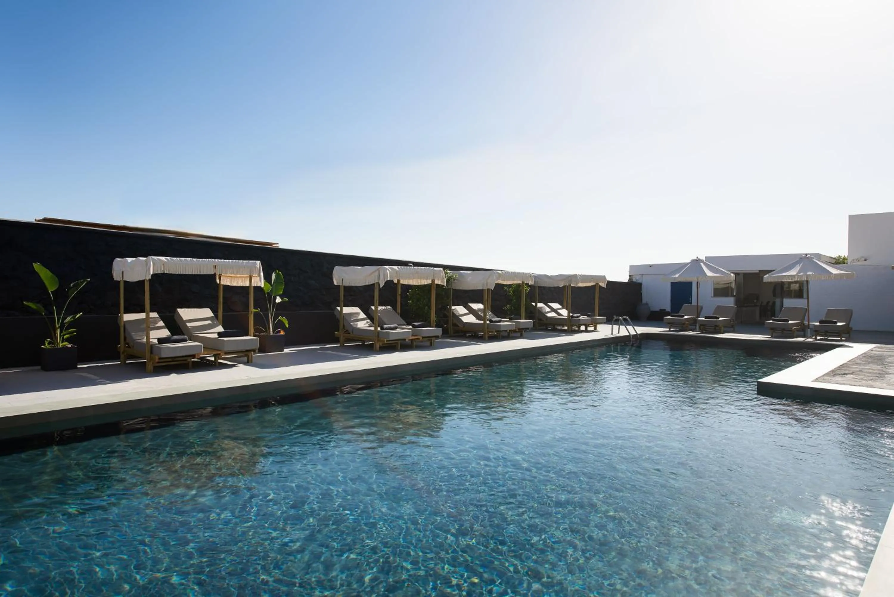 Swimming pool in The Noverian Bios Santorini