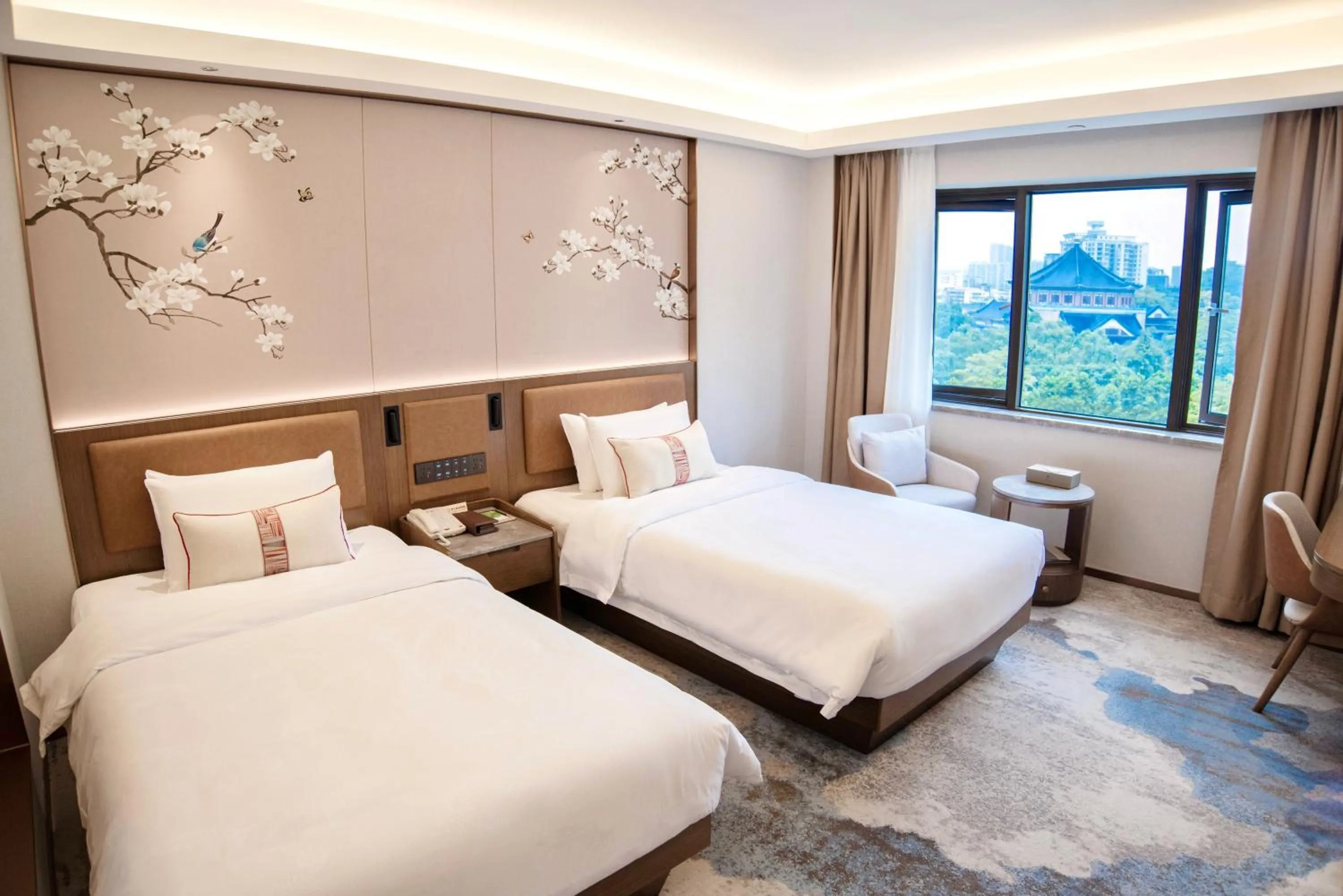 Bed in Guangdong Hotel