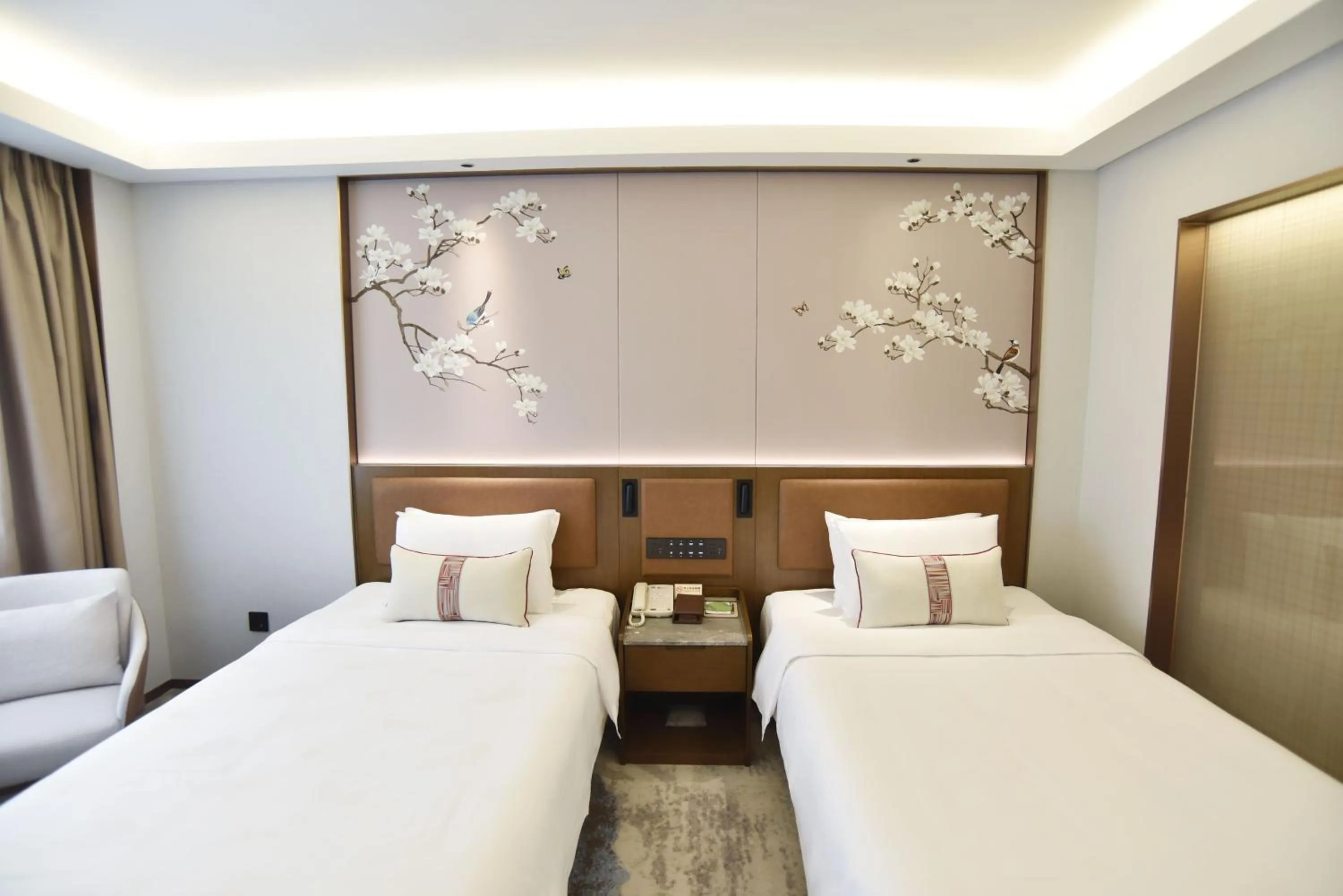 Bed in Guangdong Hotel