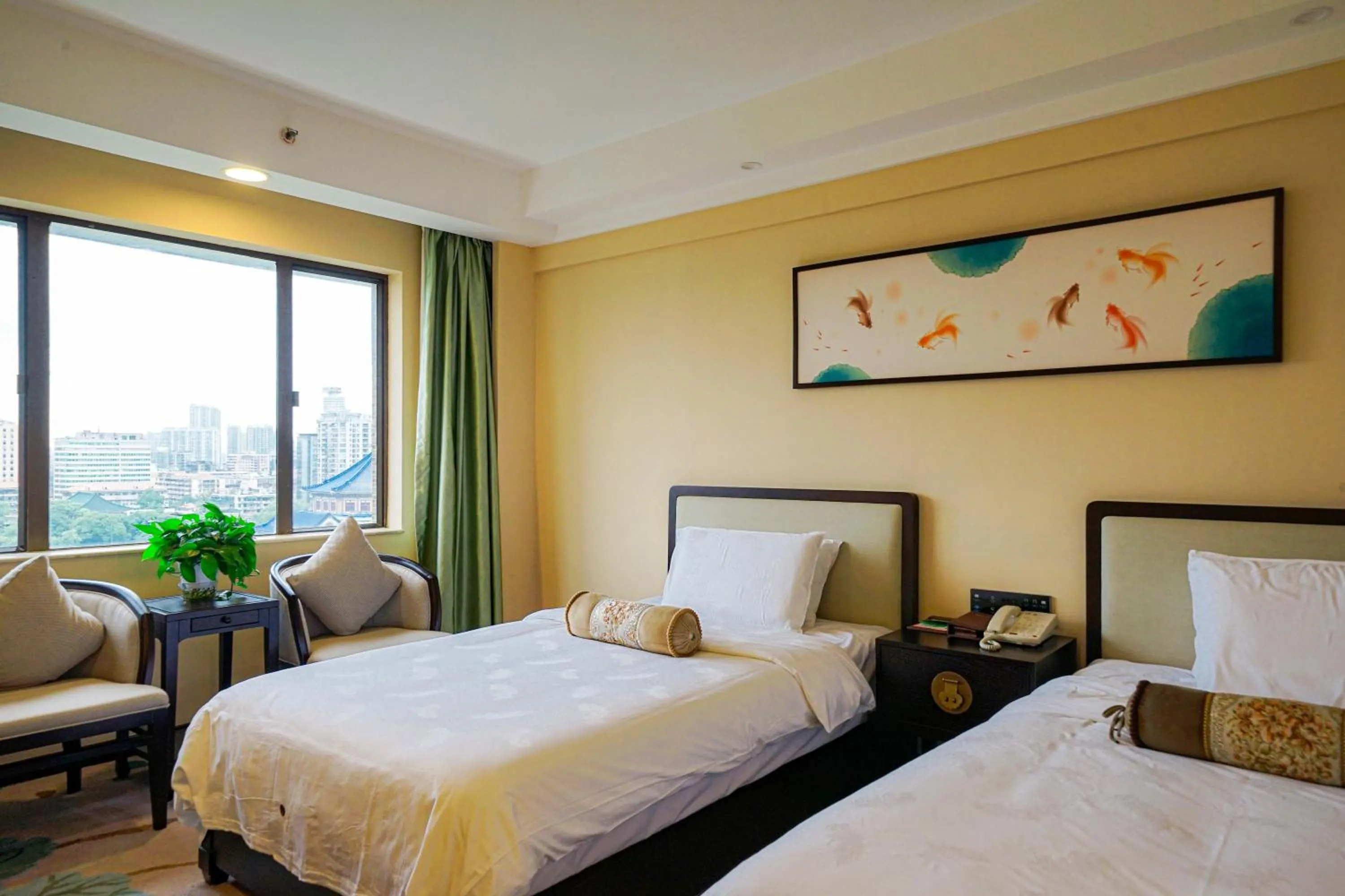 Bed in Guangdong Hotel