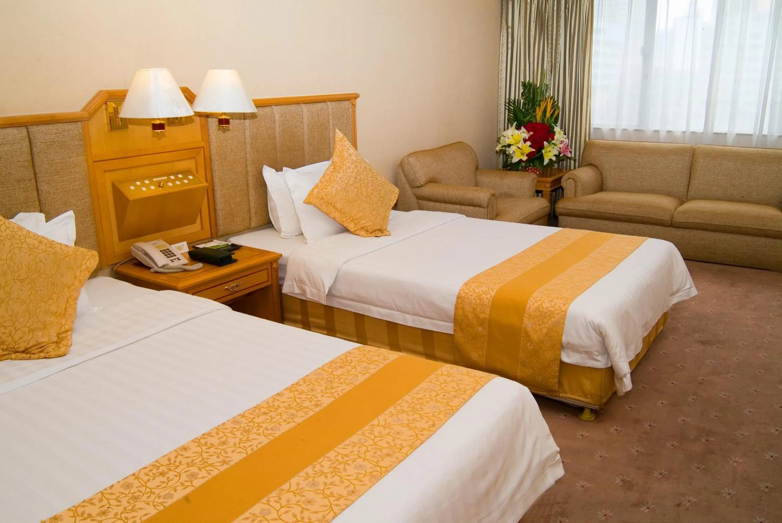 Bed in Guangdong Hotel