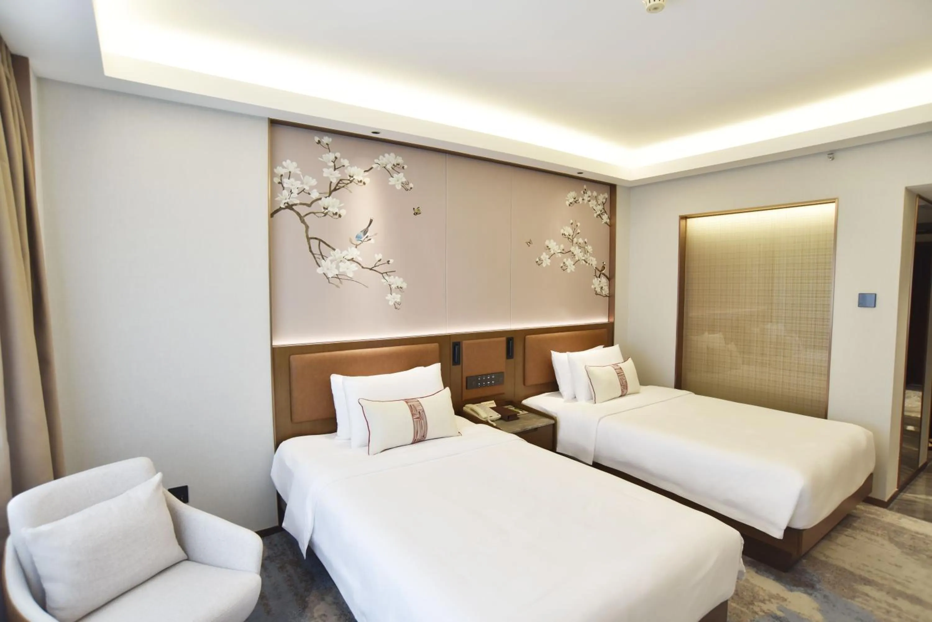 Bed in Guangdong Hotel
