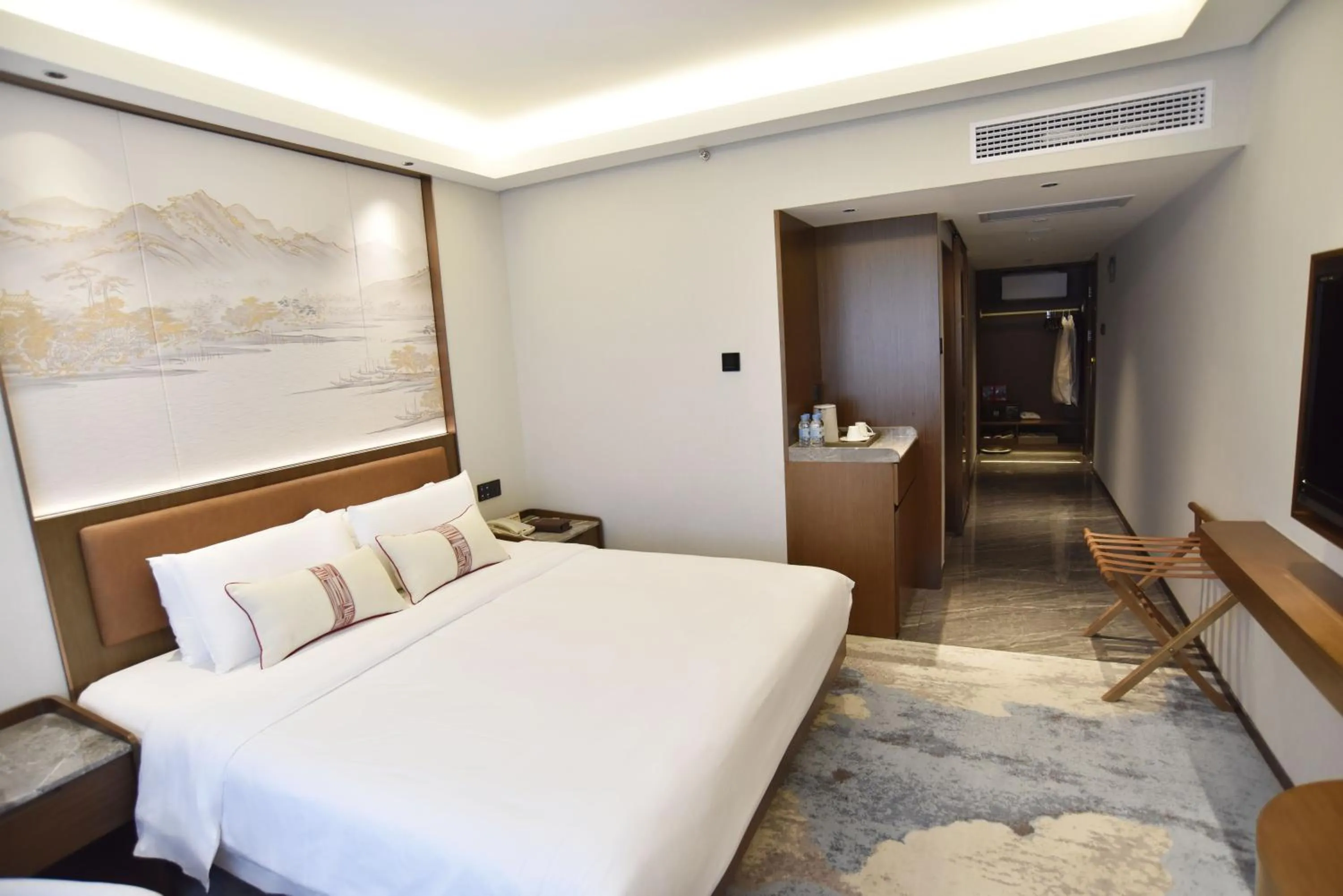 Bed in Guangdong Hotel