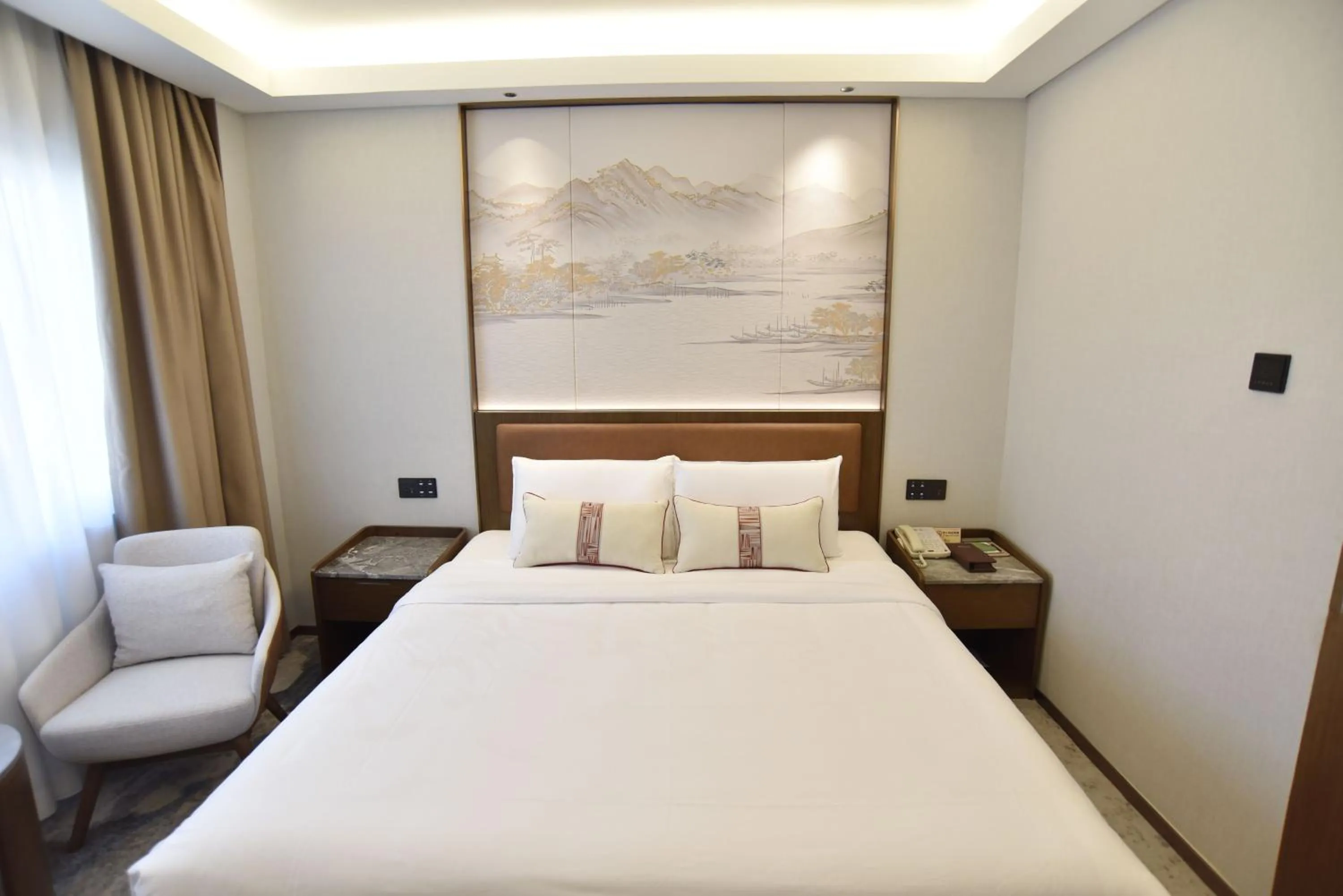 Bed in Guangdong Hotel