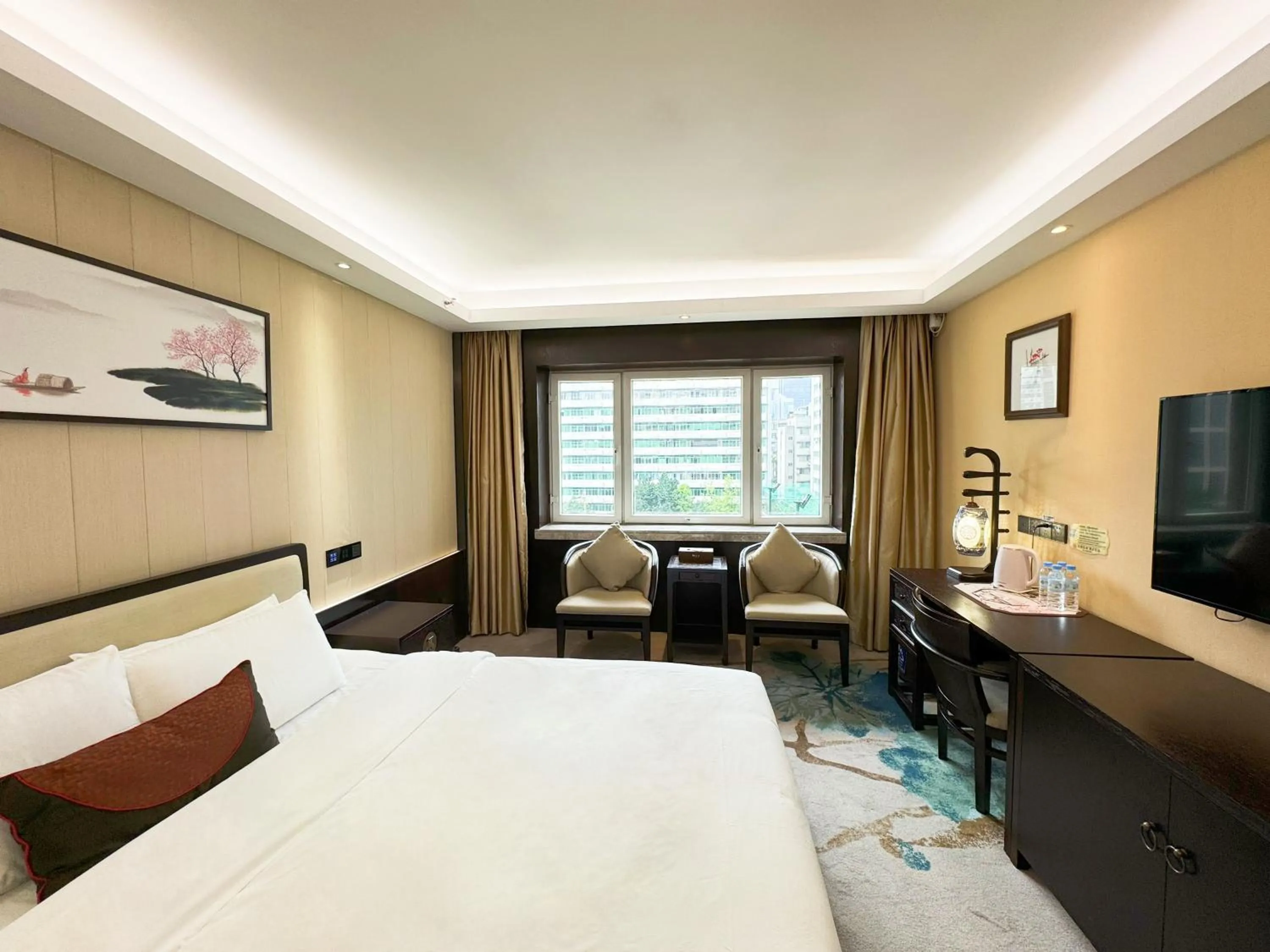 Bed in Guangdong Hotel