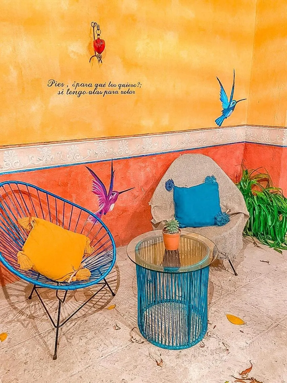 Patio in Hotel Boutique Santo Cuervo