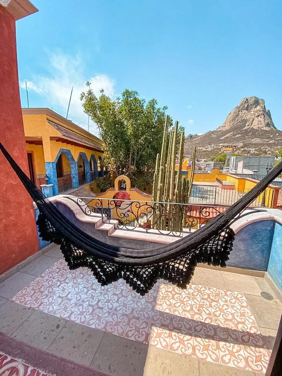 Balcony/Terrace in Hotel Boutique Santo Cuervo