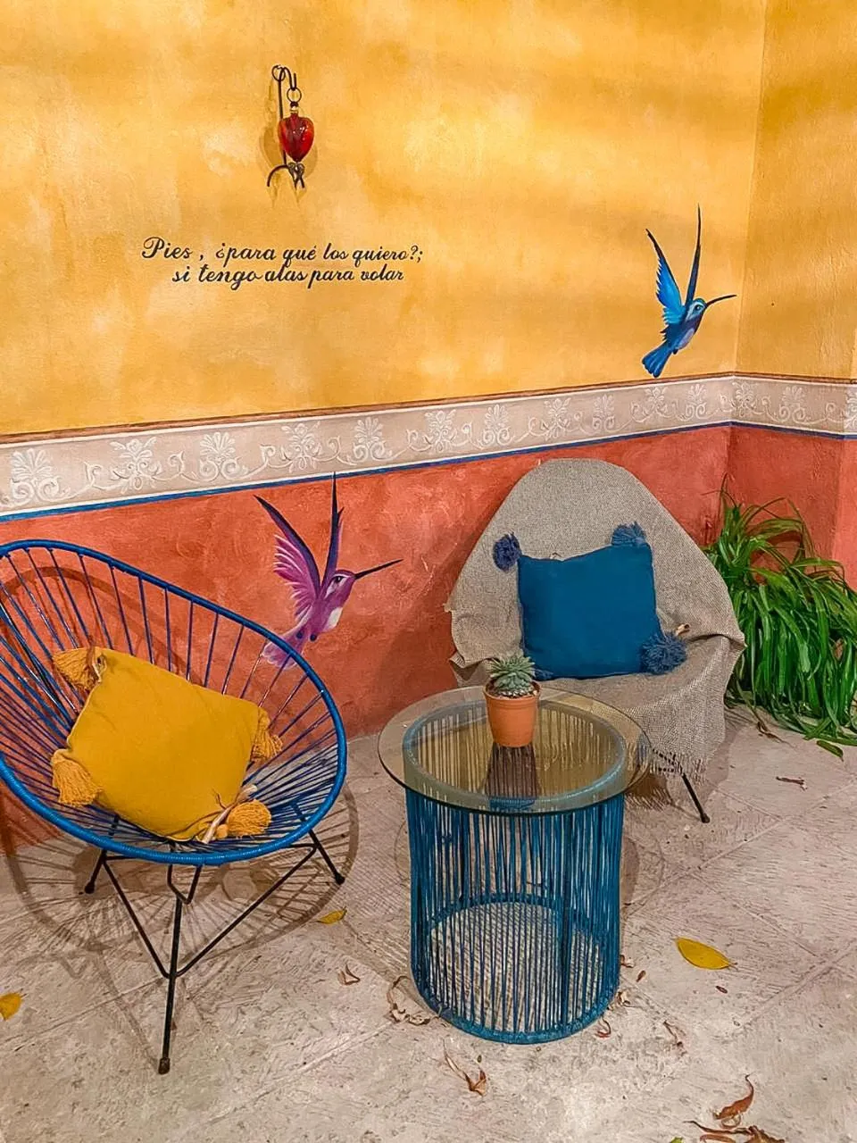 Patio in Hotel Boutique Santo Cuervo