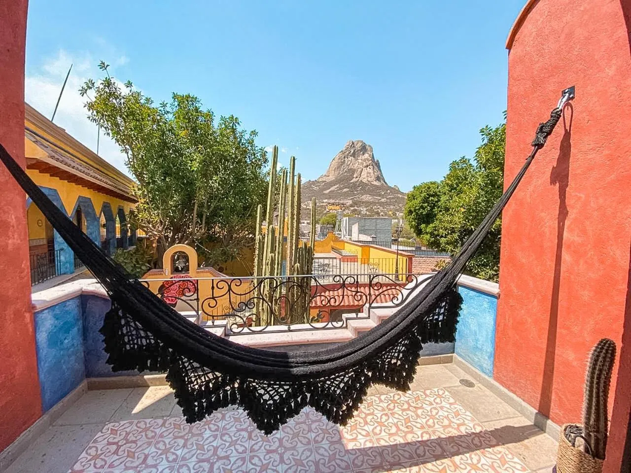Balcony/Terrace in Hotel Boutique Santo Cuervo