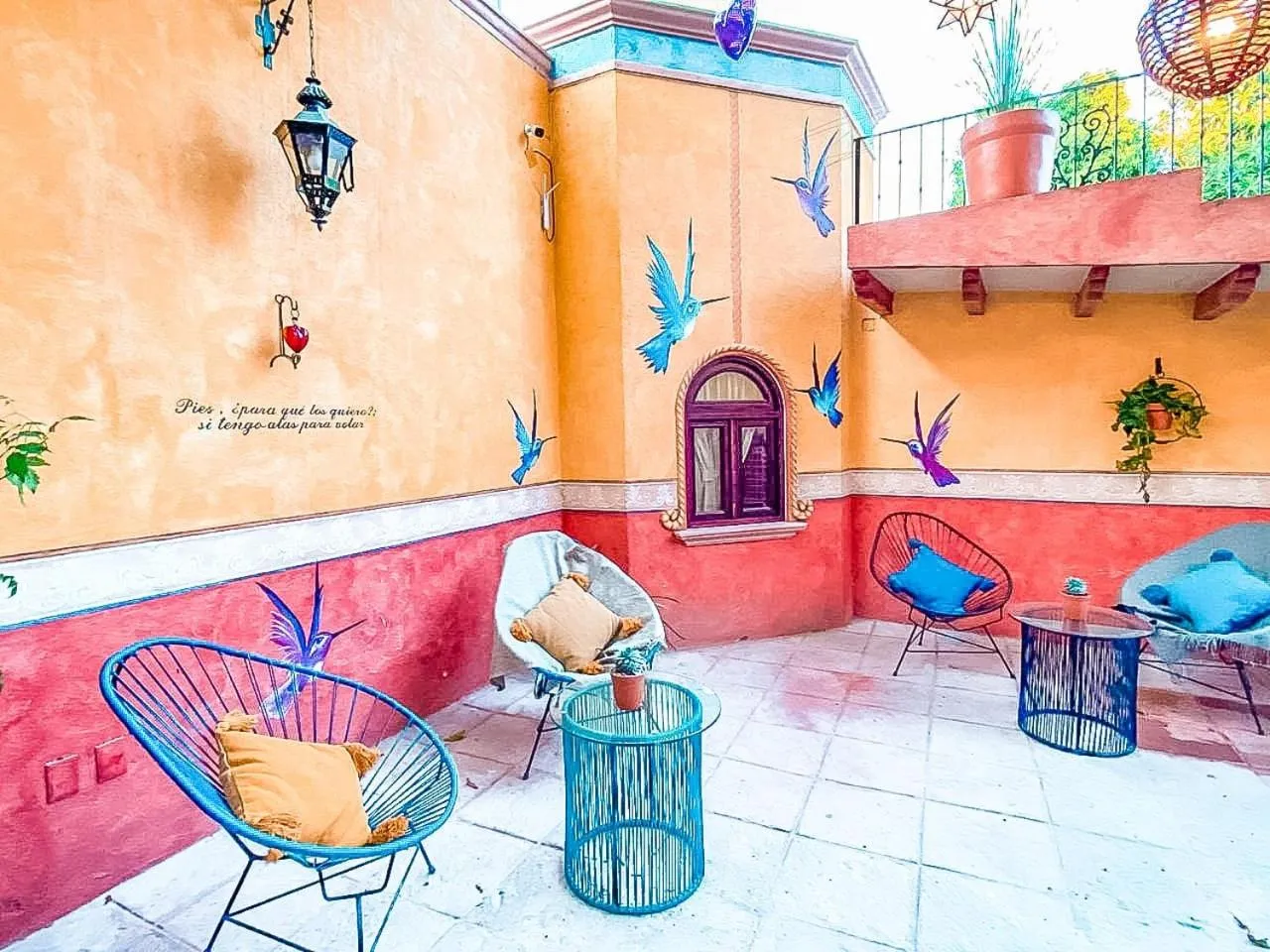 Patio in Hotel Boutique Santo Cuervo