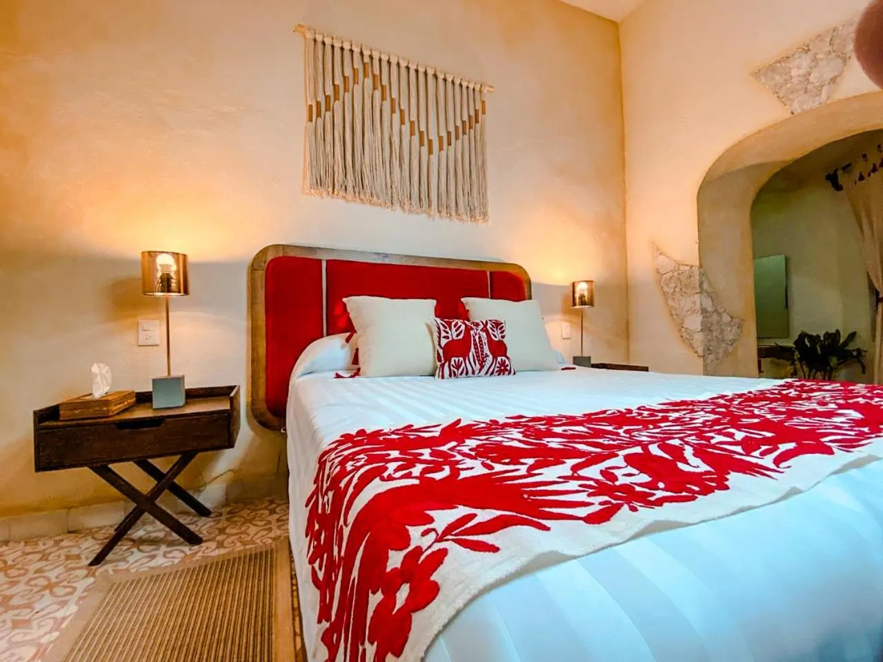 Bed in Hotel Boutique Santo Cuervo