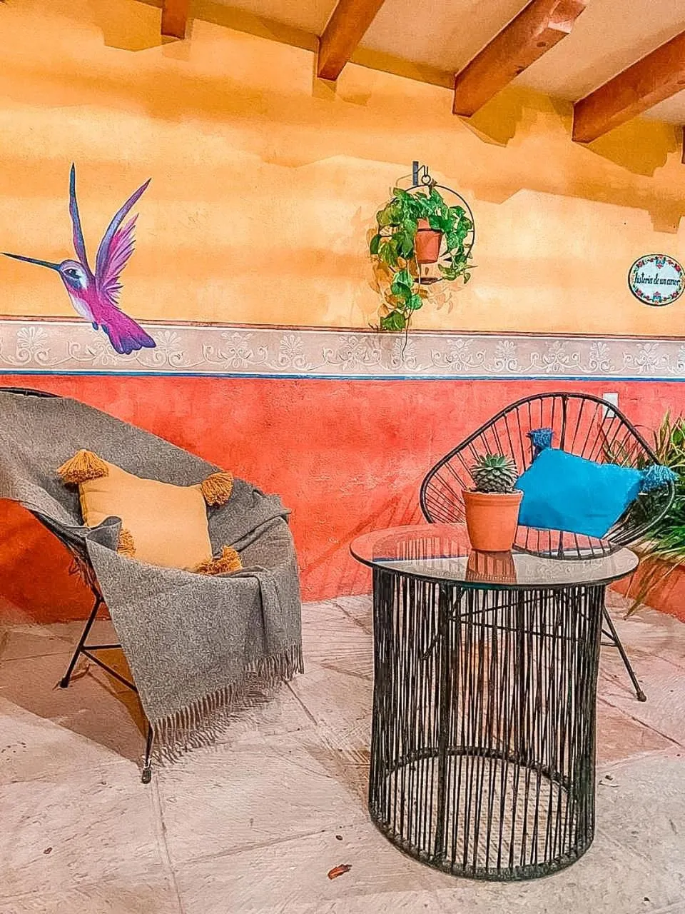 Patio in Hotel Boutique Santo Cuervo