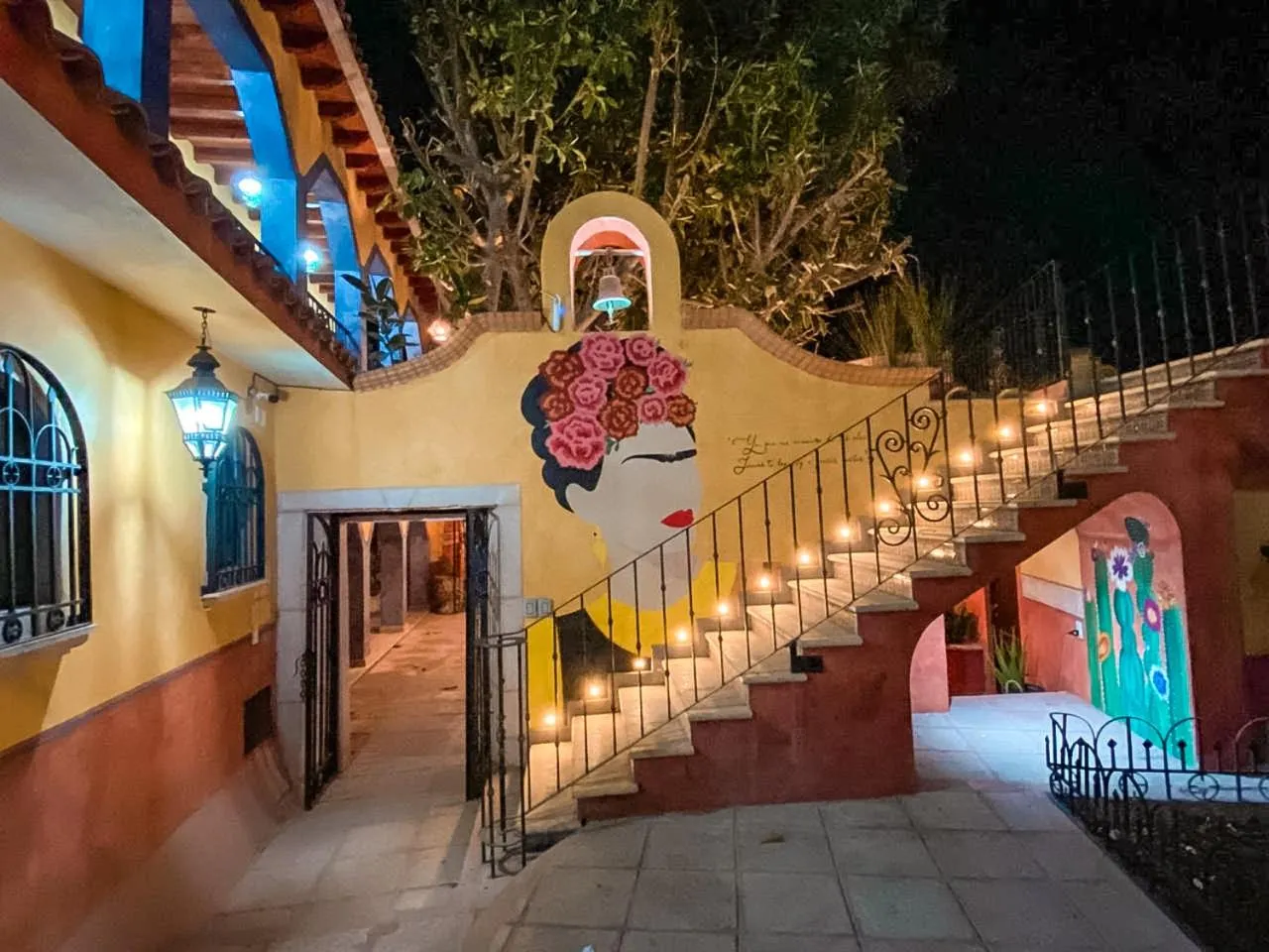 Patio in Hotel Boutique Santo Cuervo