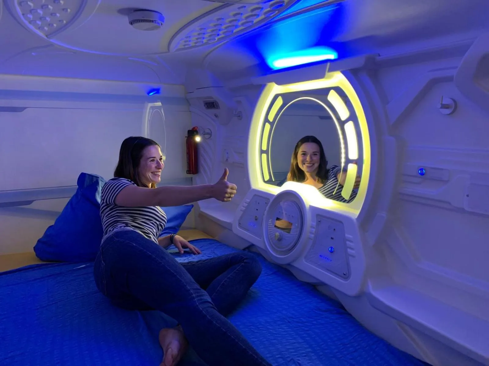 People in Space Night Capsule Hostel