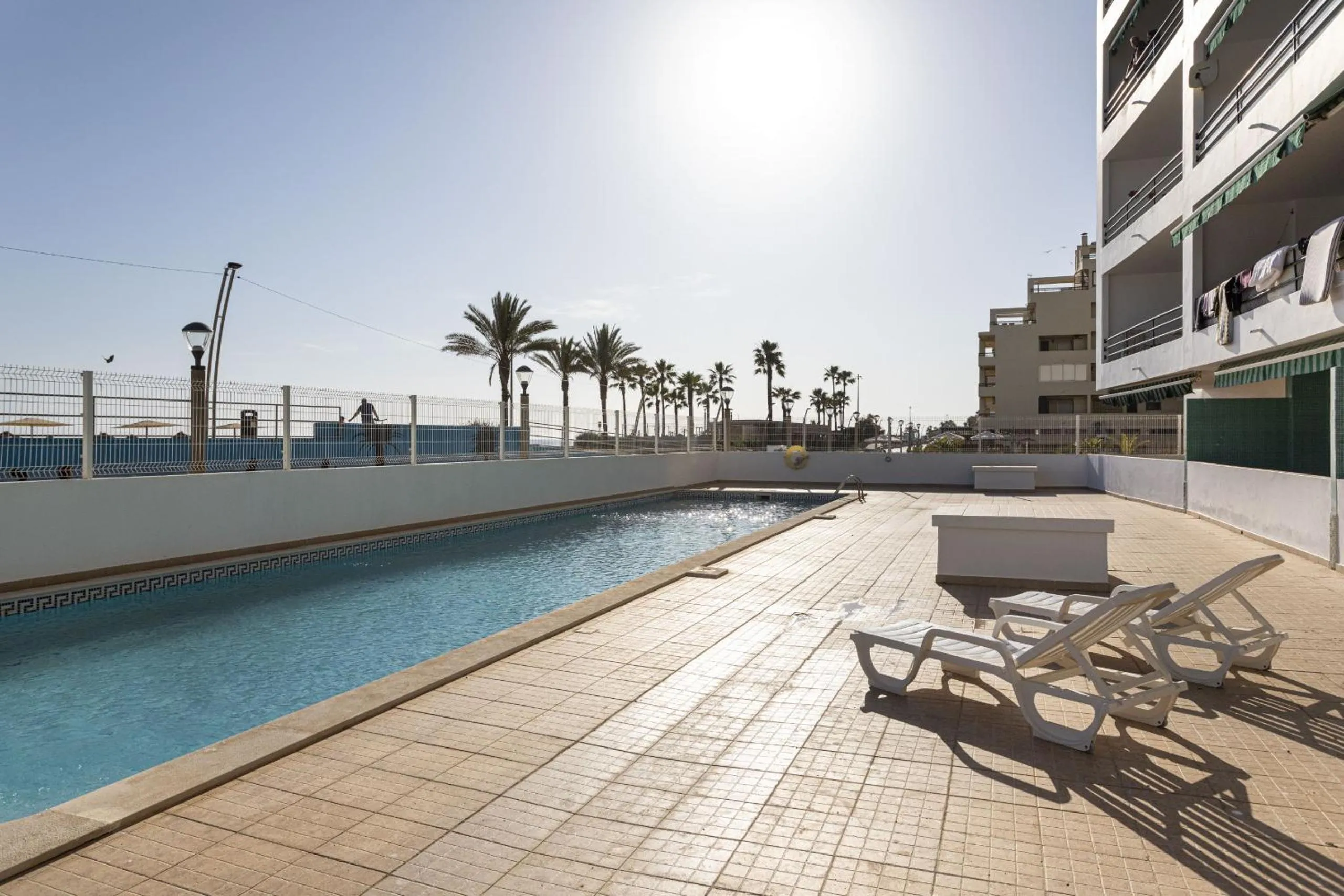 Swimming pool in Miral 2 - Beach front apartment with pool