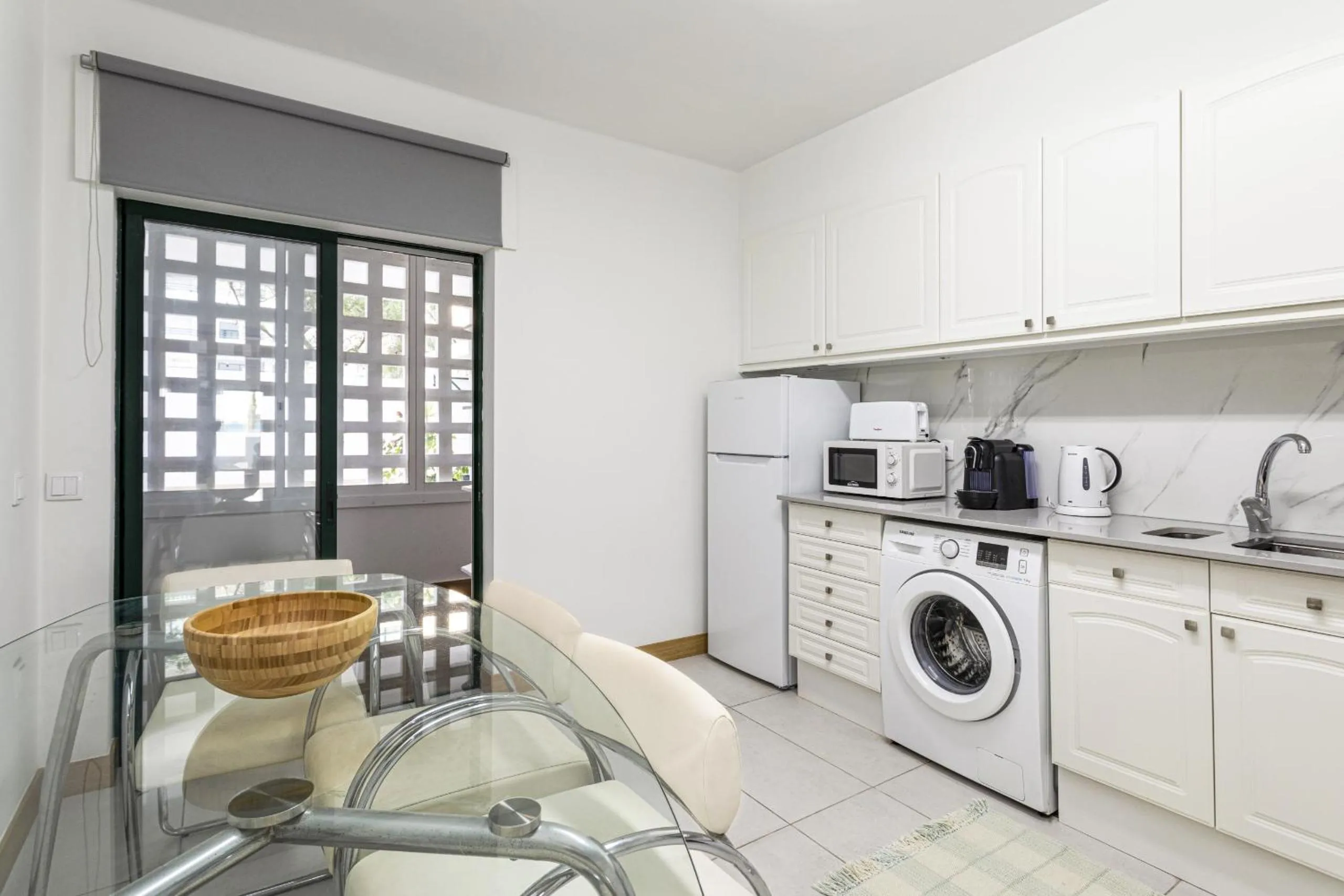 Kitchen or kitchenette in Miral 2 - Beach front apartment with pool
