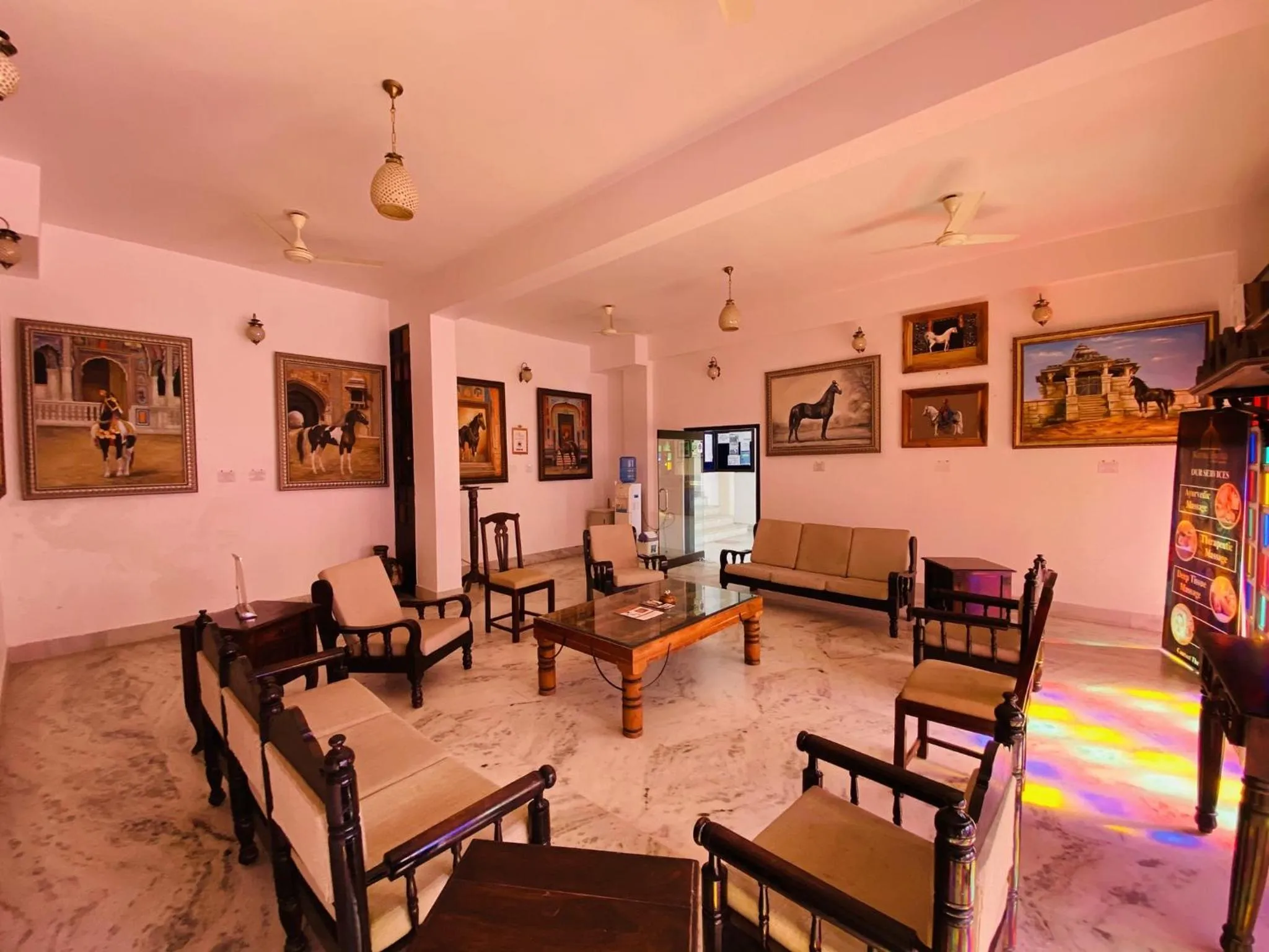 Lobby or reception in Kotra Haveli A Boutique Hotel by Lake Pichola