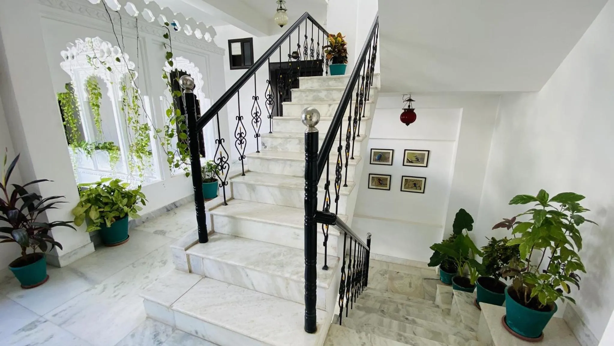Inner courtyard view in Kotra Haveli A Boutique Hotel by Lake Pichola