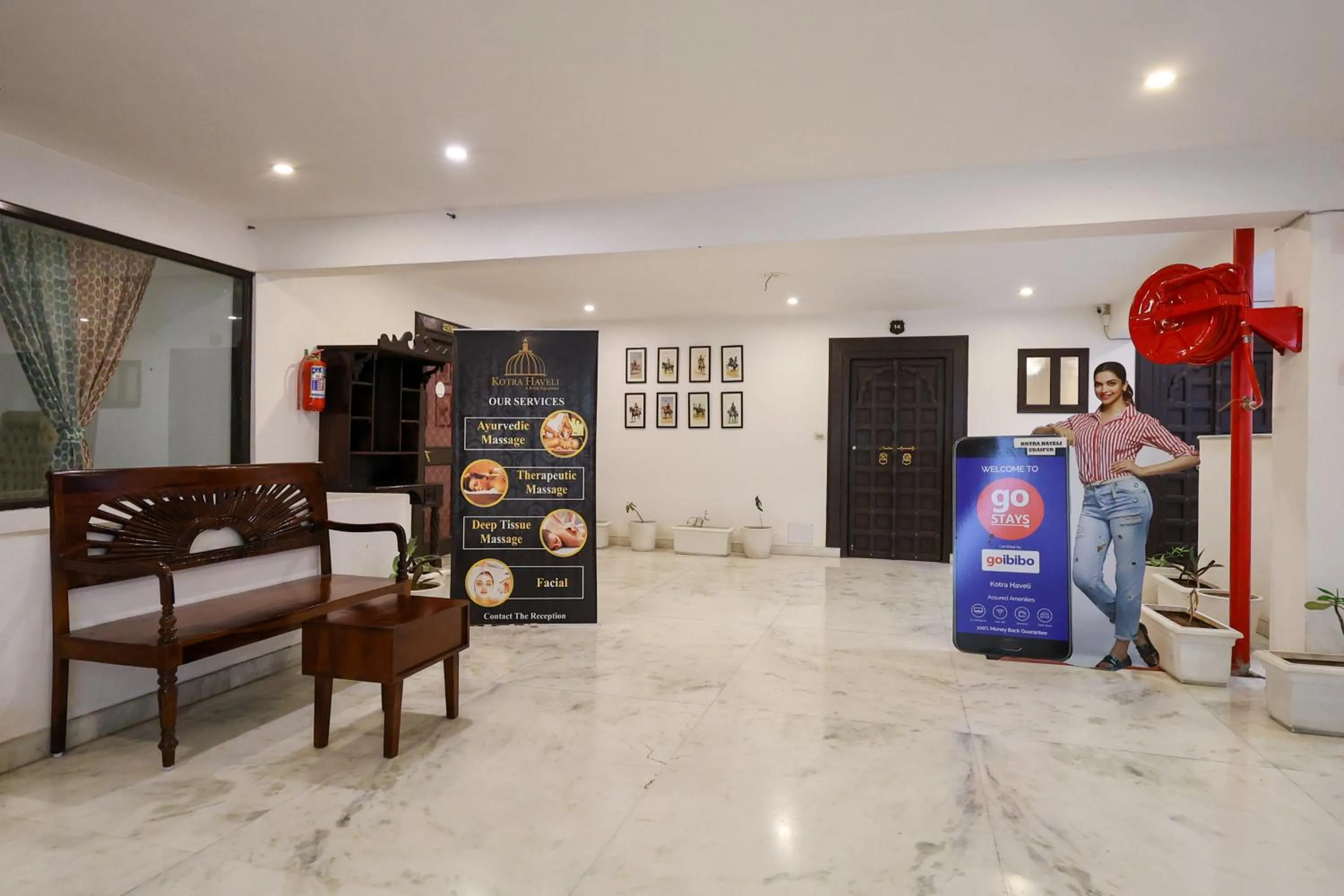 Lobby or reception in Kotra Haveli A Boutique Hotel by Lake Pichola