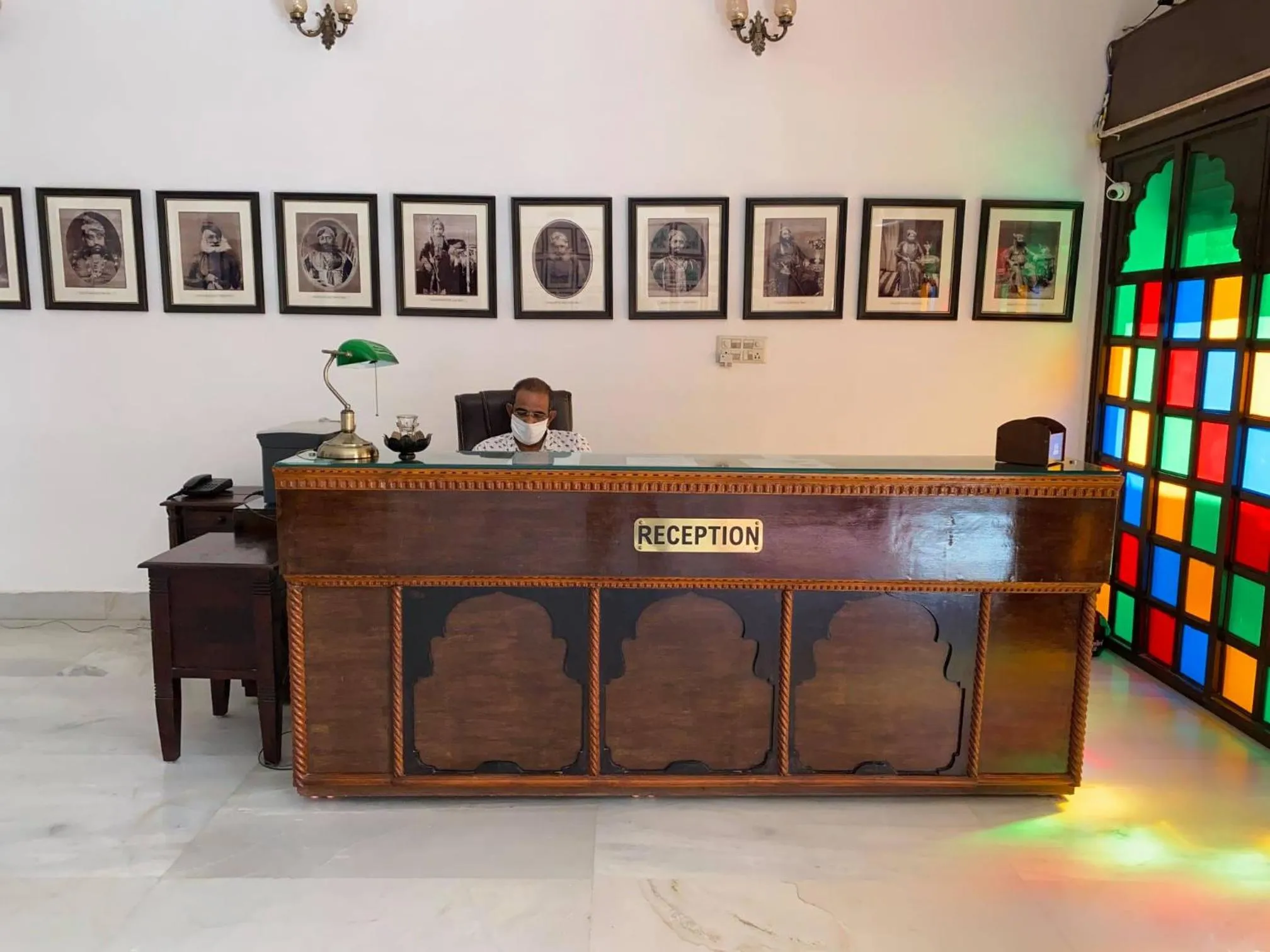 Lobby or reception in Kotra Haveli A Boutique Hotel by Lake Pichola