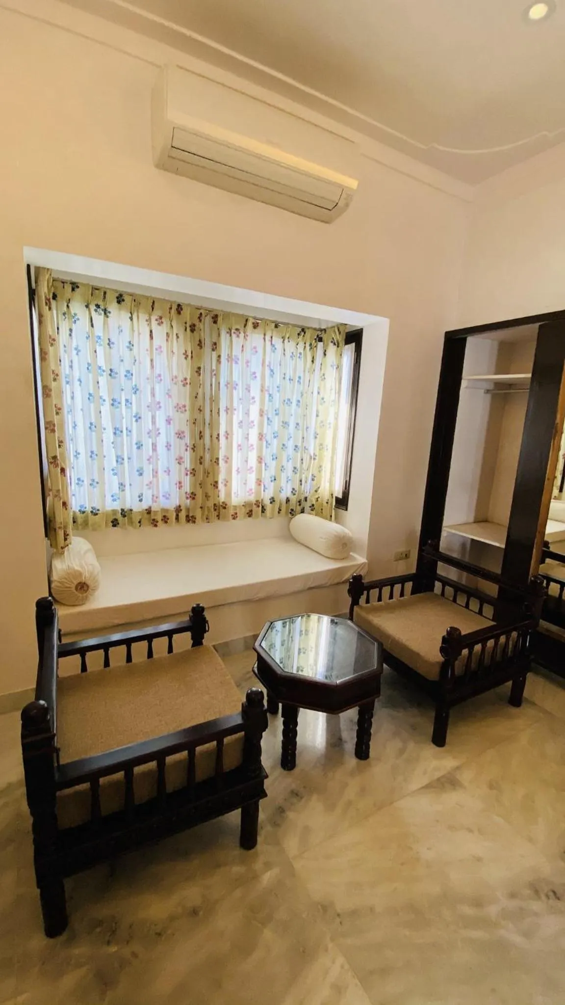 Seating area in Kotra Haveli A Boutique Hotel by Lake Pichola