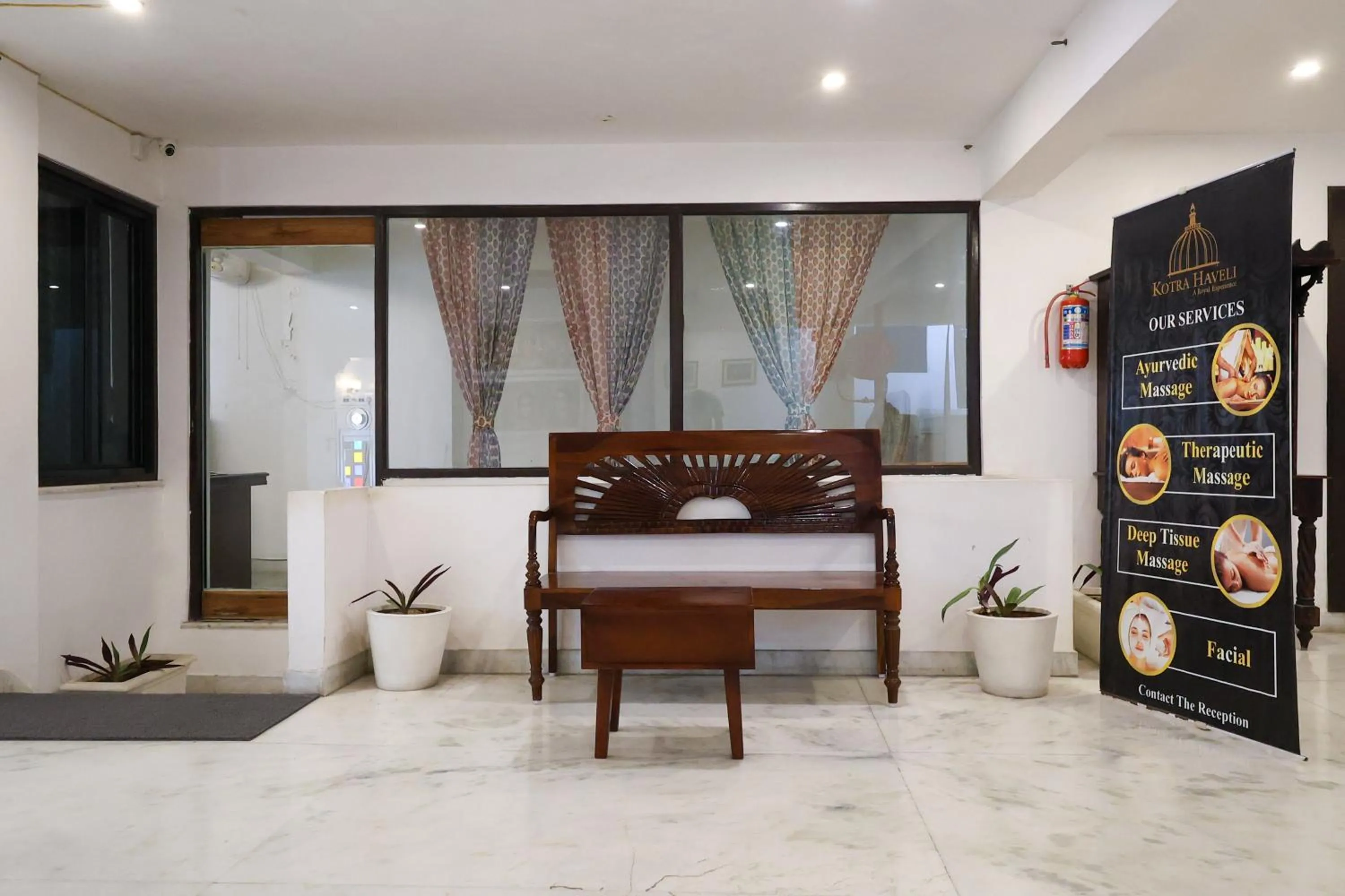 Lobby or reception in Kotra Haveli A Boutique Hotel by Lake Pichola