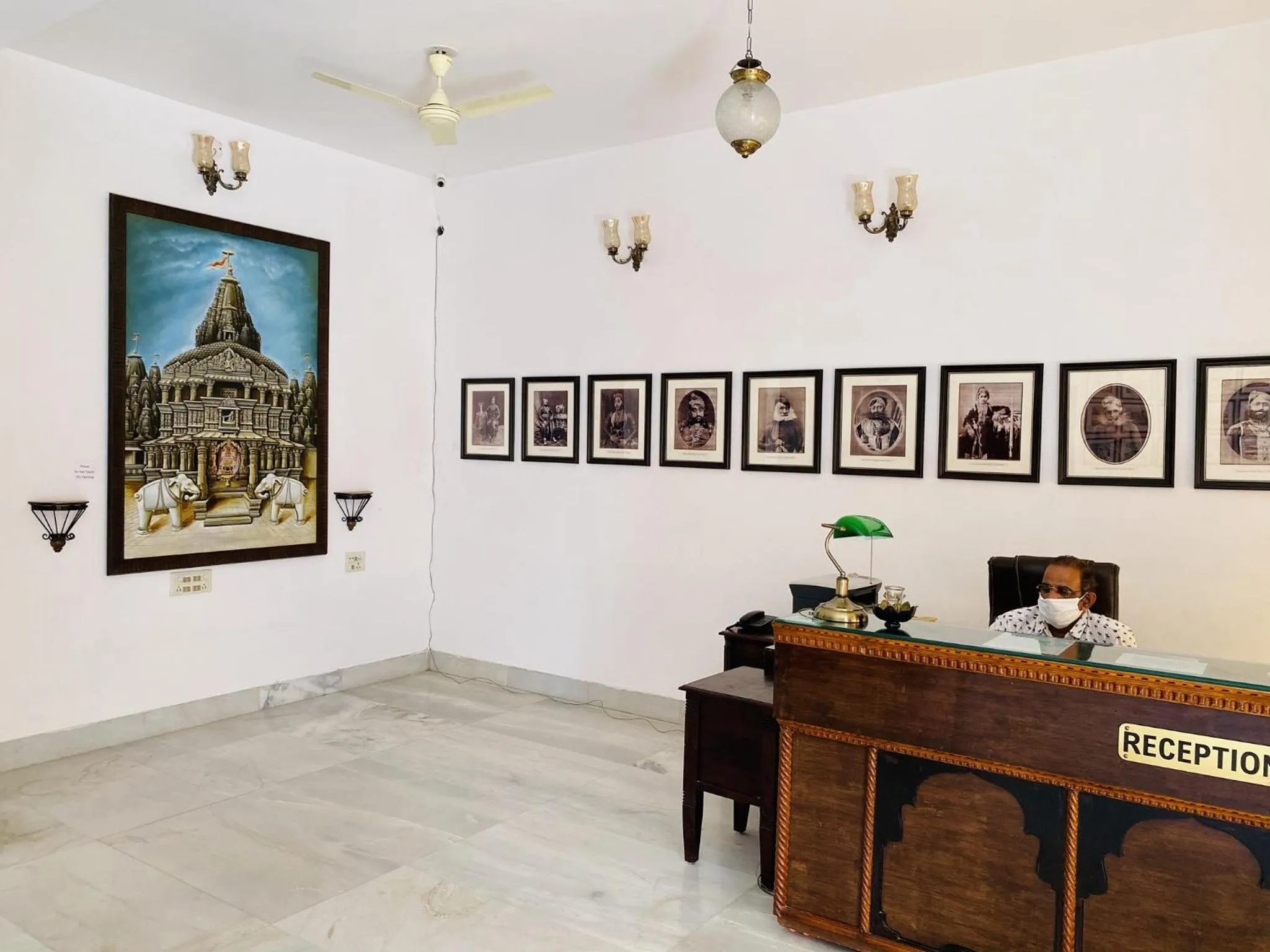 Lobby or reception in Kotra Haveli A Boutique Hotel by Lake Pichola