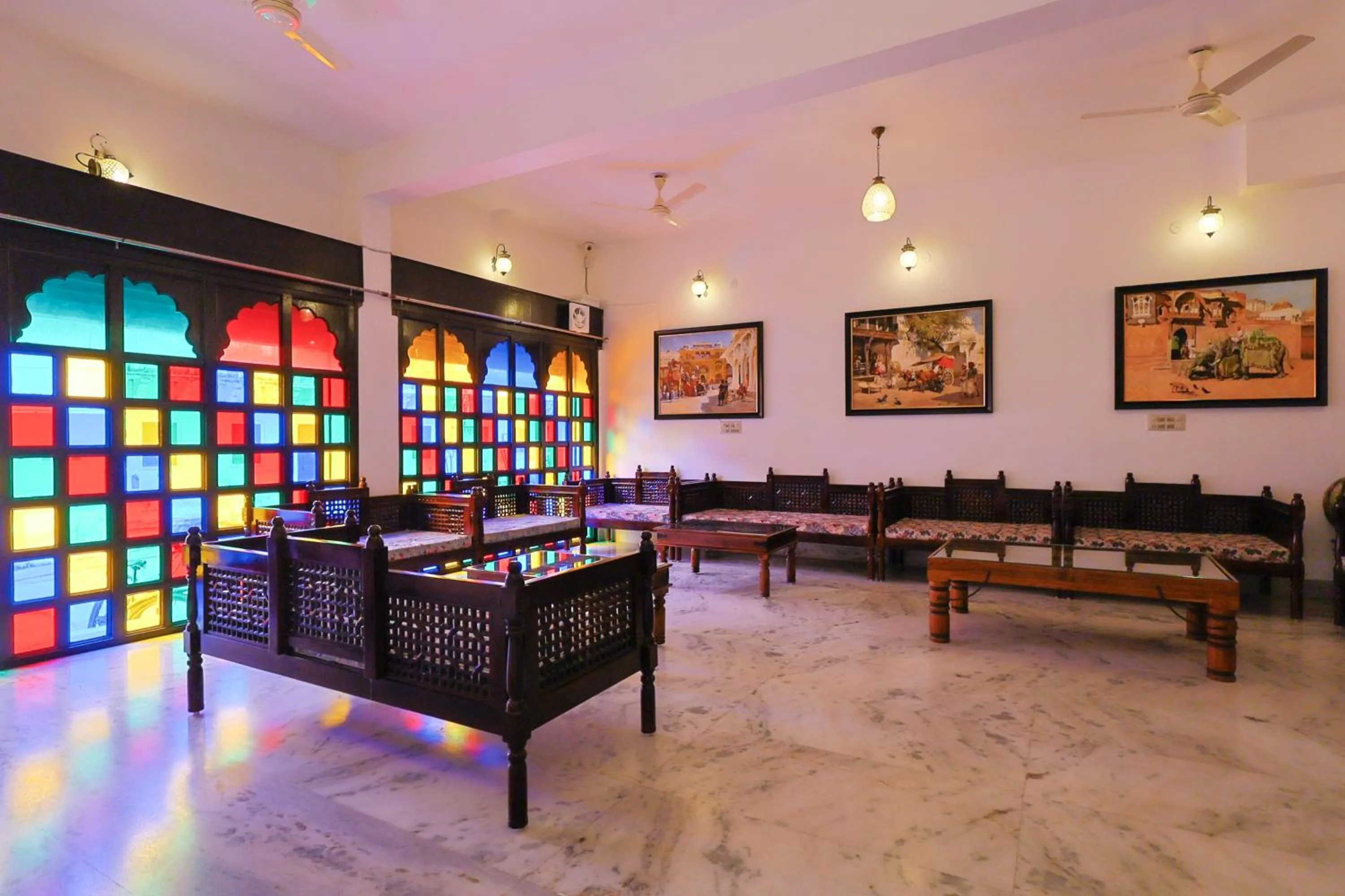 Lobby or reception in Kotra Haveli A Boutique Hotel by Lake Pichola